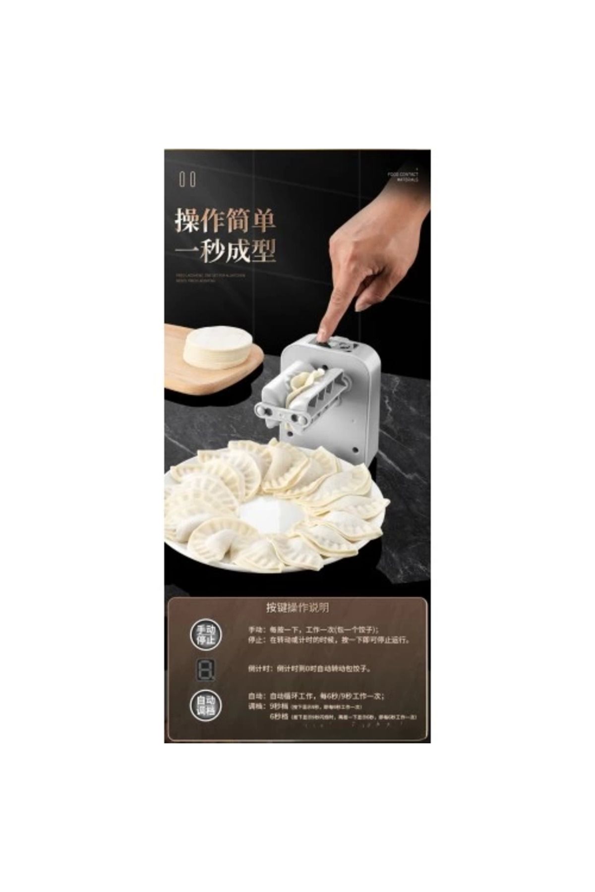 KAKTÜS JACK Tam Otomatik Hamur Ravioli Makinesi