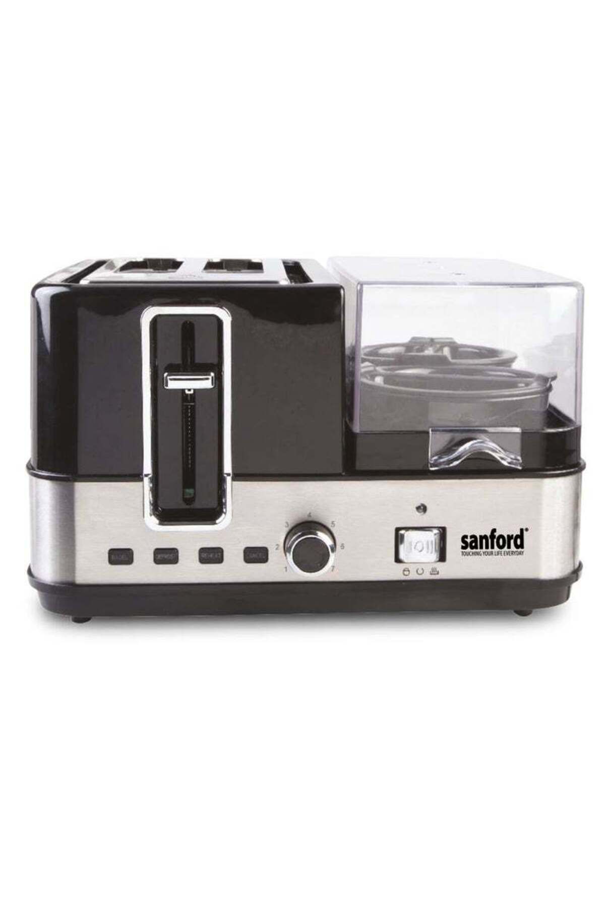 Sanford-Breakfast Maker With 10-Unit Egg Rack and Heat, Defrost Boil & Fry Egg 1400 W 2