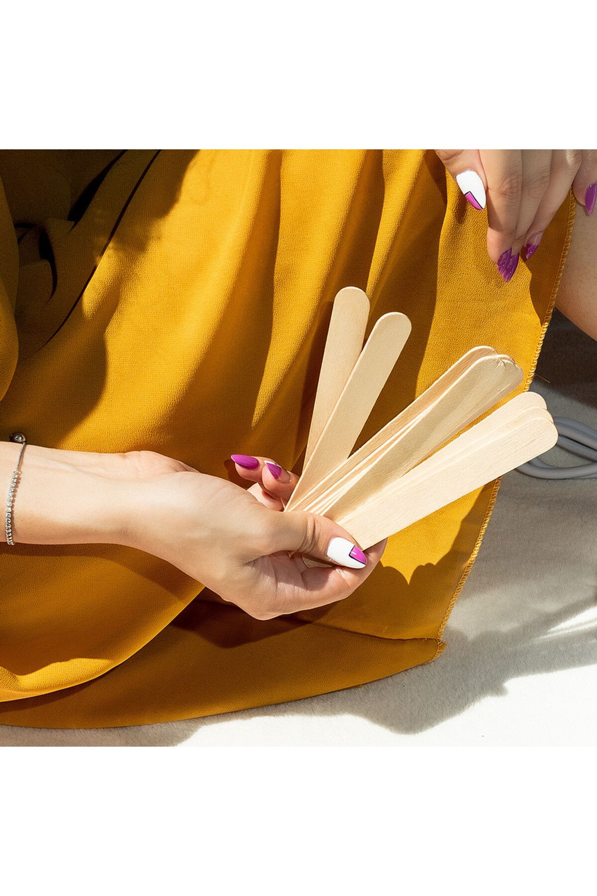 SensoPRO Milano-Set of 50 Wax Application Spatulas, SensoPRO Milano 4