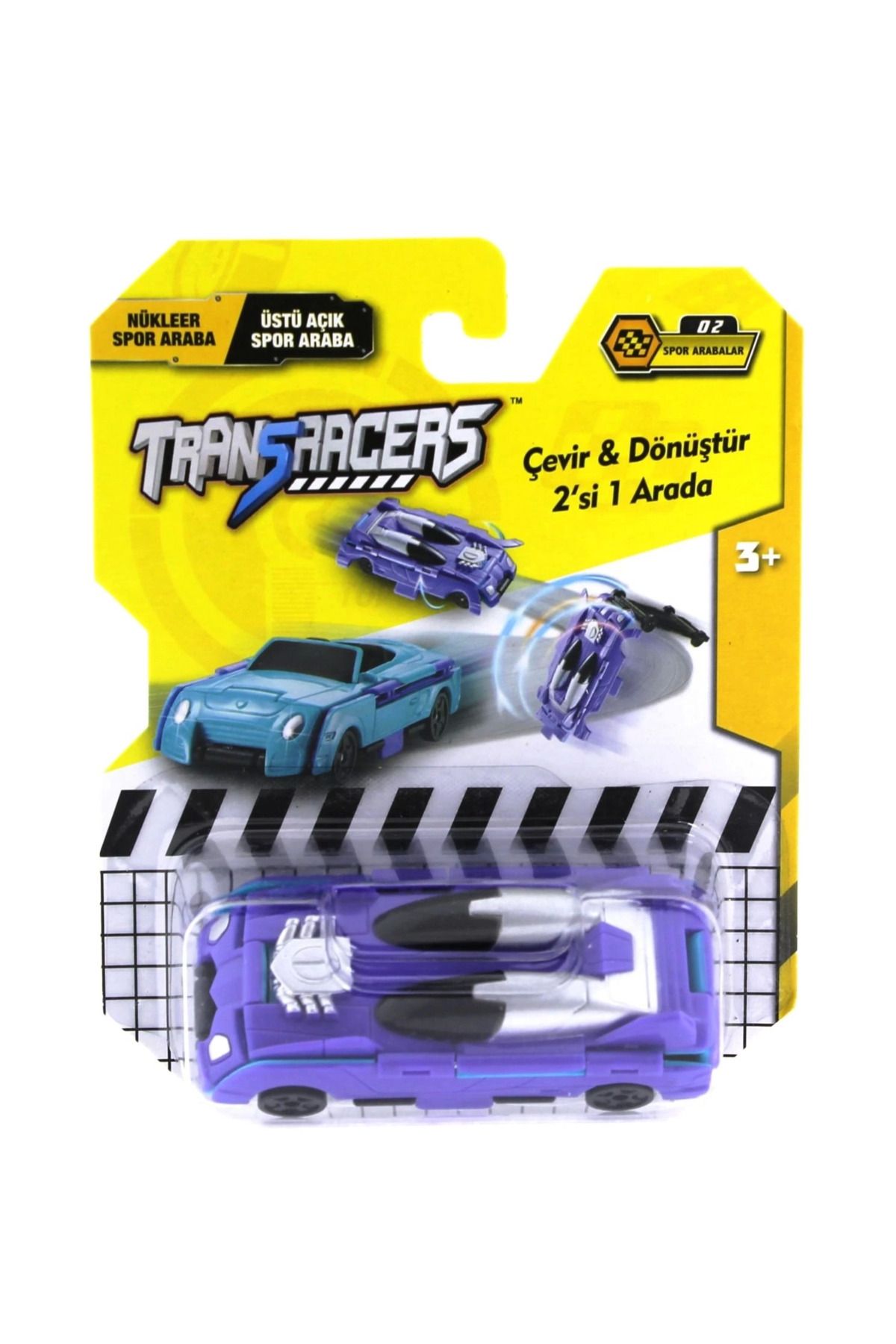 ÖYKÜ VE YİĞİT Transracers Dönüşen Araçlar Spor Arabalar Nükleer / Üstü Açık
