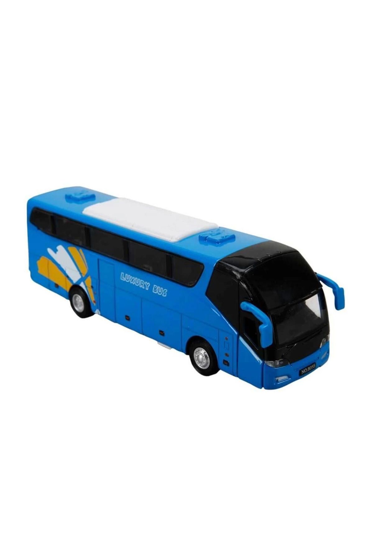 MELFSHOP Sesli ve Işıklı Otobüs 19 cm.