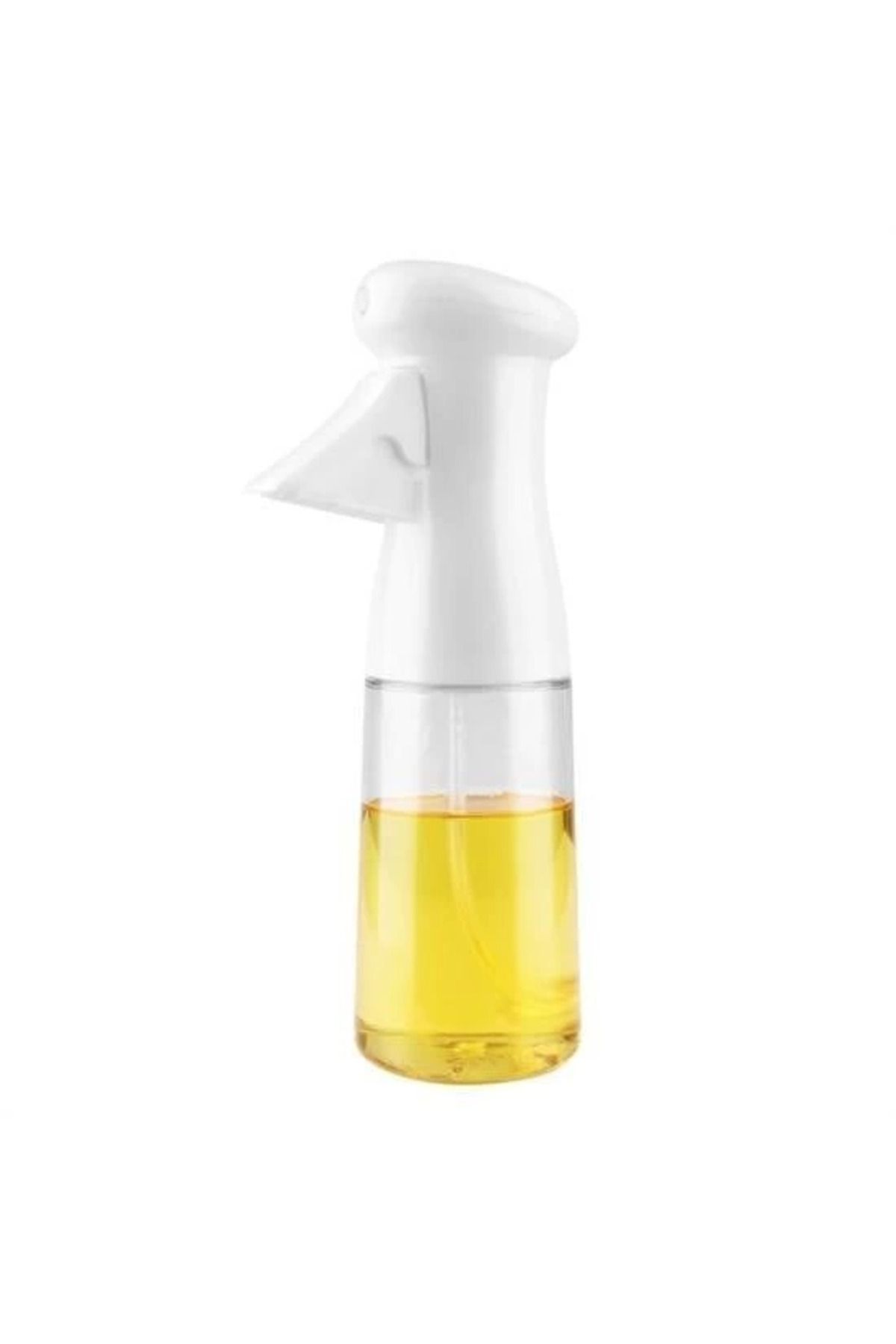MELFSHOP Çok Amaçlı Cam Şişe Püskürtmeli Dağıtıcı Yağdanlık Limonluk Sirke Sosluk Spreyi Beyaz