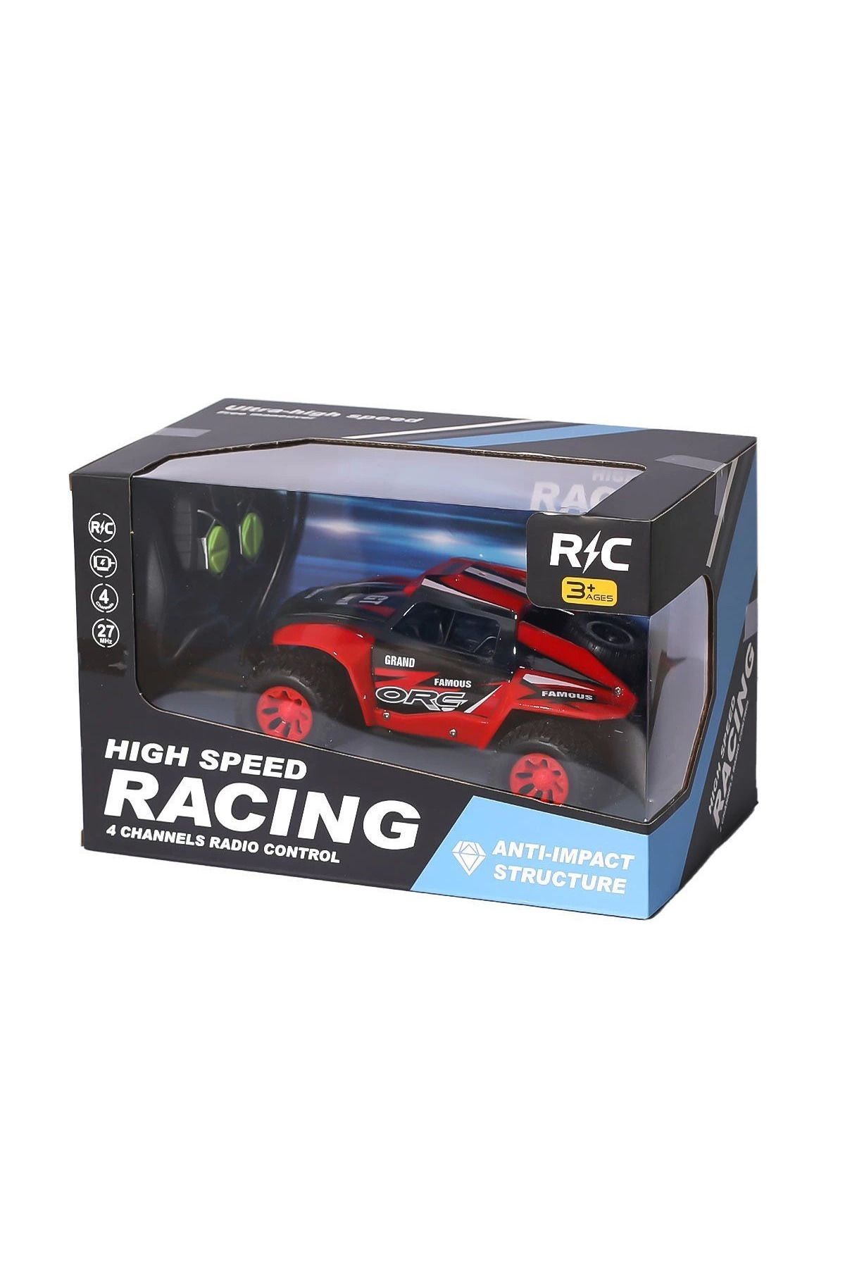 MELFSHOP 599 Kumandalı Şarjlı Speed Racing