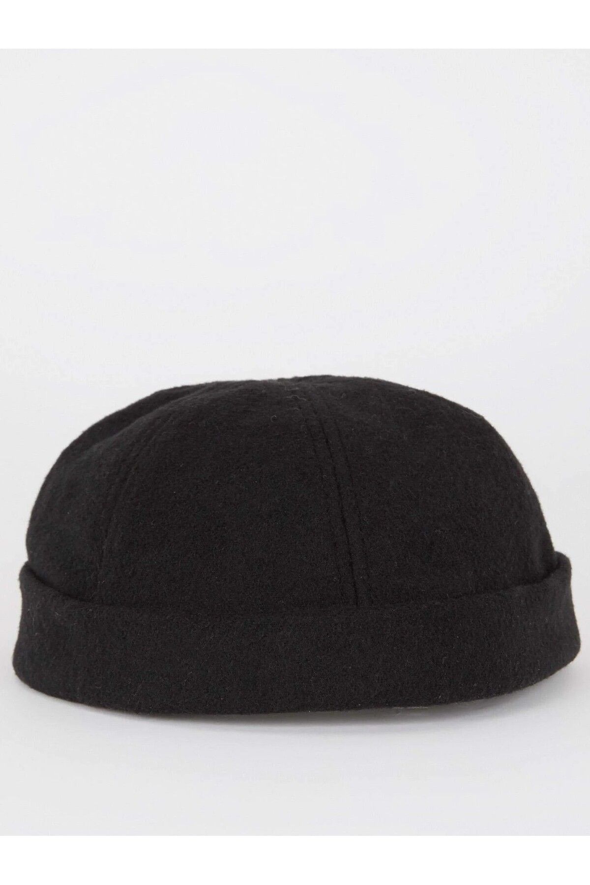 Takı Dükkanı-Leon Unisex Winter Wool Cap - Retro Docker Cap Skullcap, Cp236 2