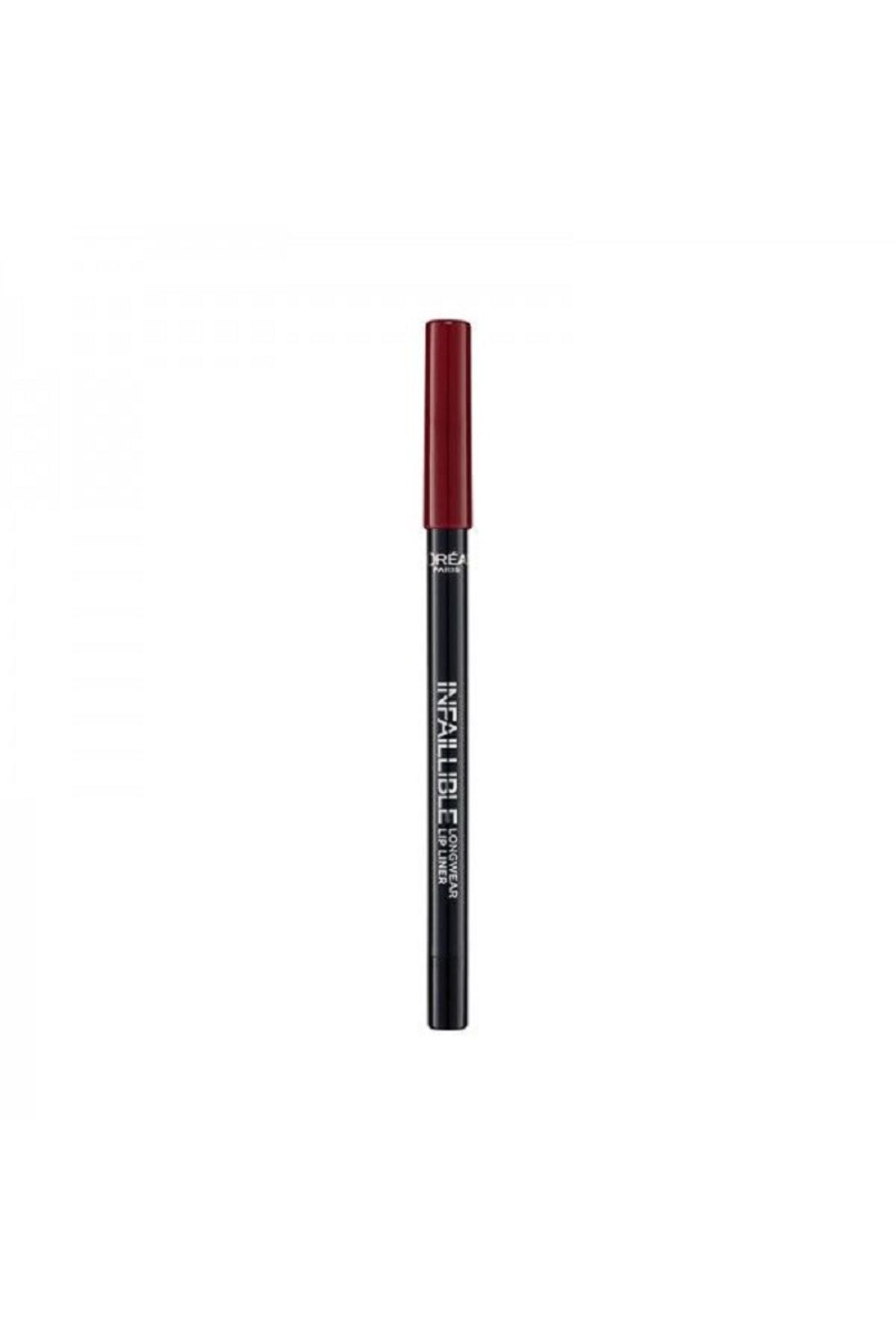 L'Oreal Paris-Creion de buze, L'Oreal Paris, Infaillible Lip Liner, 205 Apocalypse Red, 7 g 1