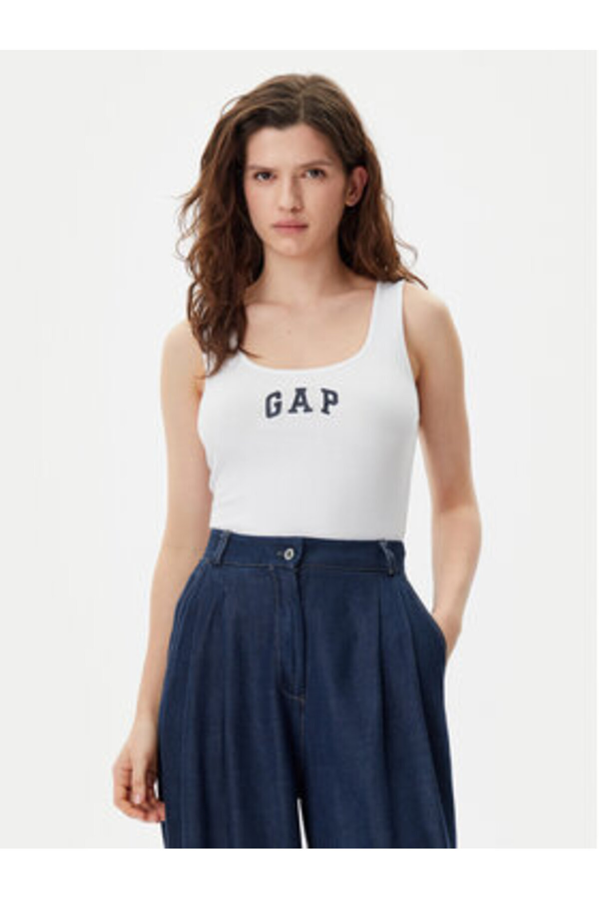 GAP-Top de damă 585421-01 Alb 1