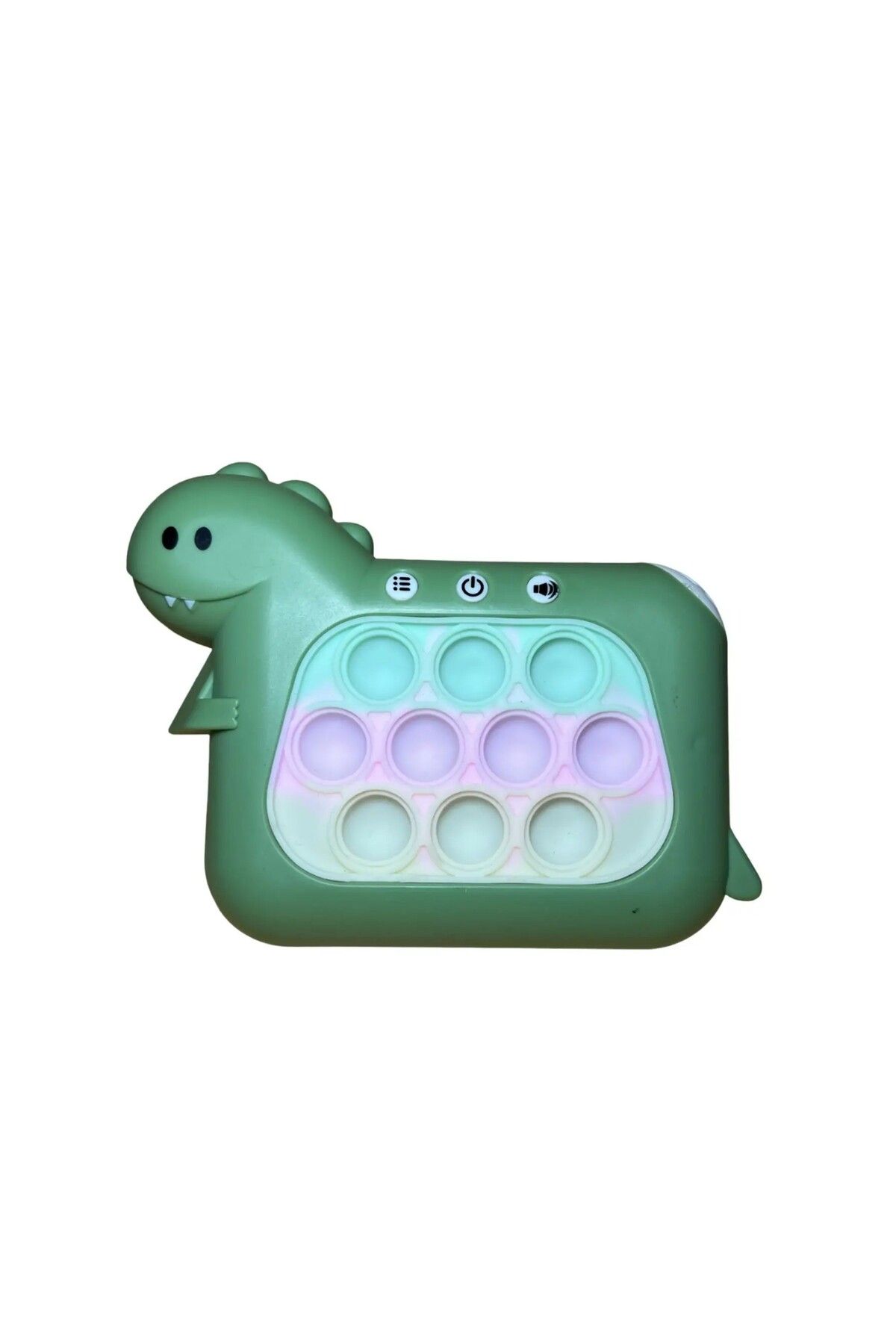 Flippy-Pop It Whack A Mole , Jucărie Interactivă Antistres, 4 Moduri Joc, Dinozaur, Verde 6