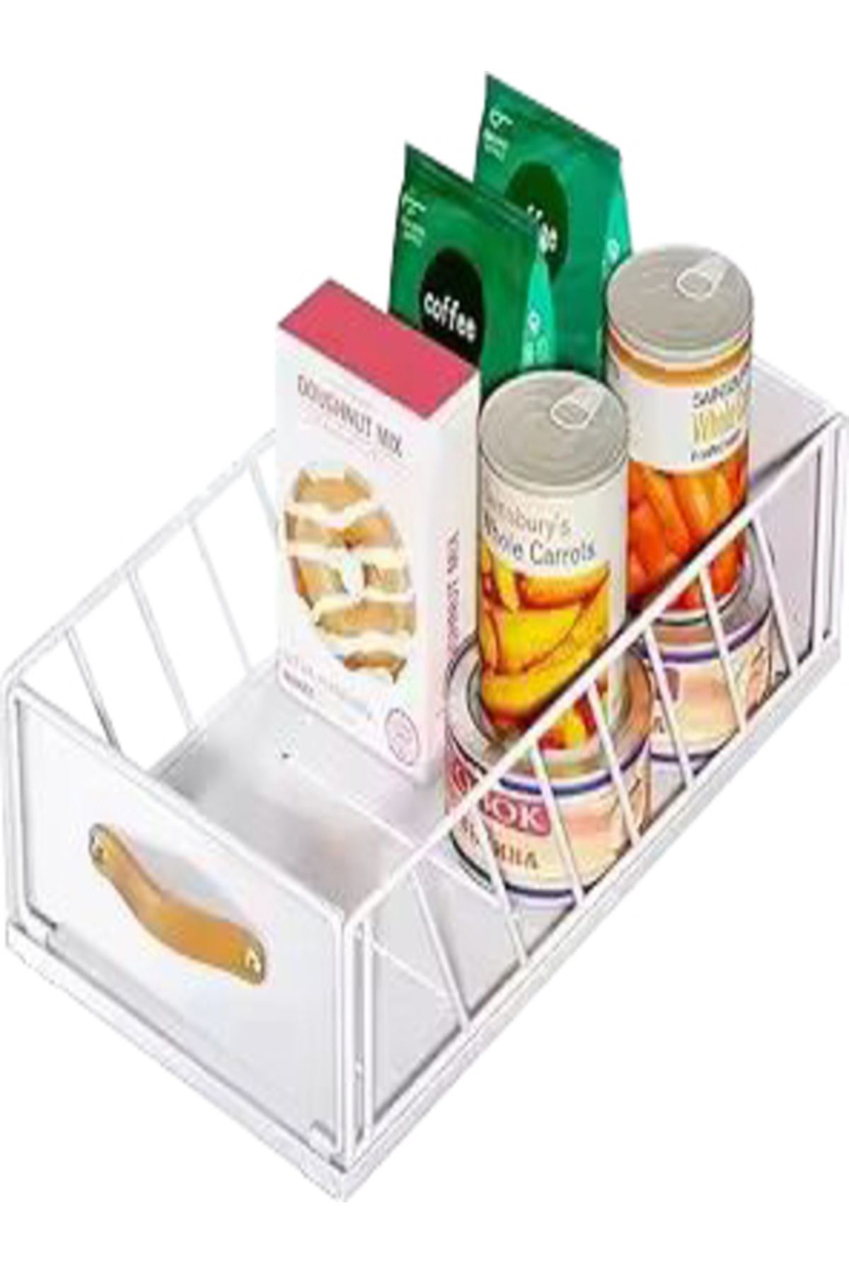 ATOUR-ATOUR Movable Storage Basket for Kitchen and Cabinet Organization, No Nails, Space Saving and Easy to Use 5