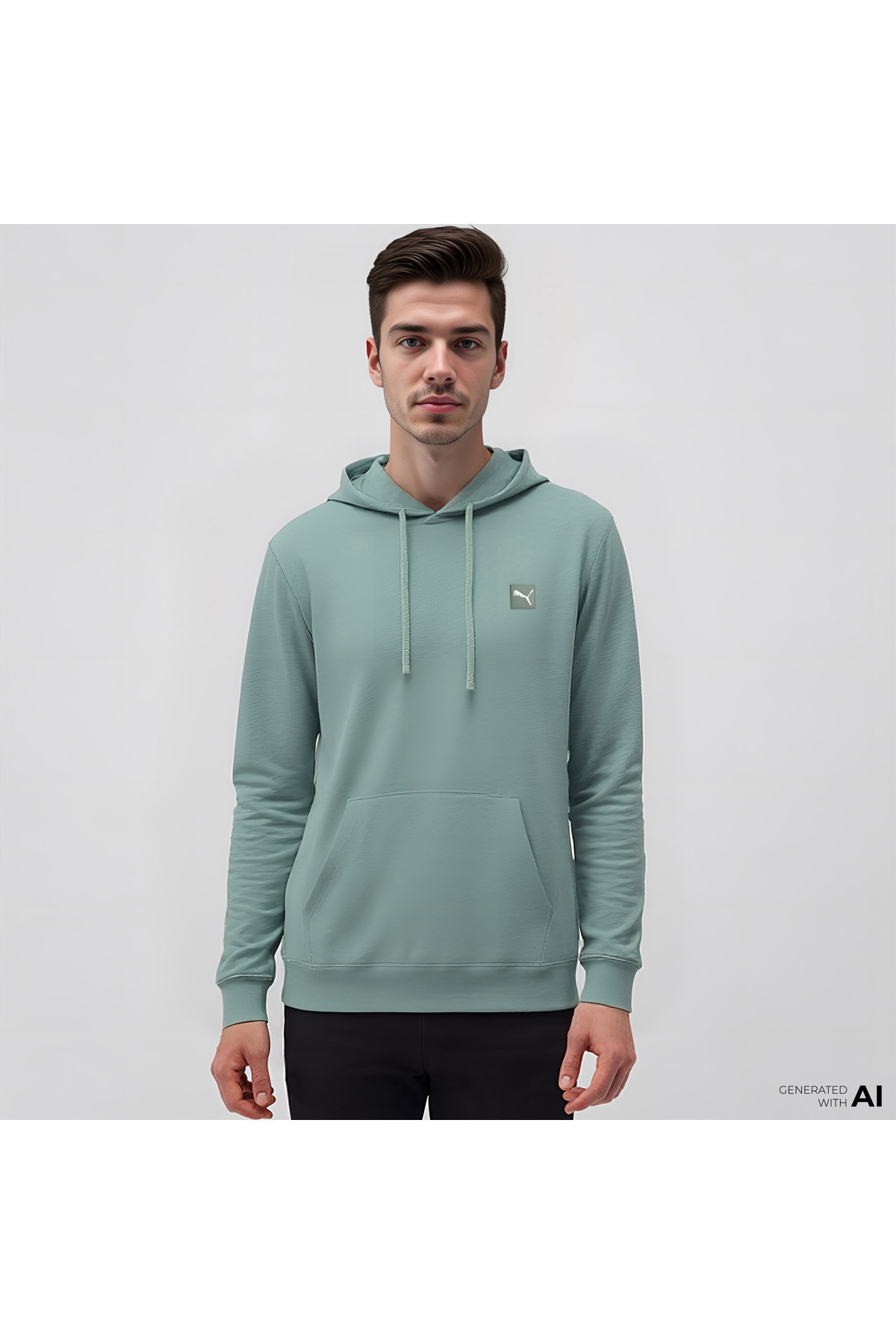 پوما سویشرت سبز مردانه Ess Elevated Tr پوما سویشرت سبز مردانه Ess Elevated Tr