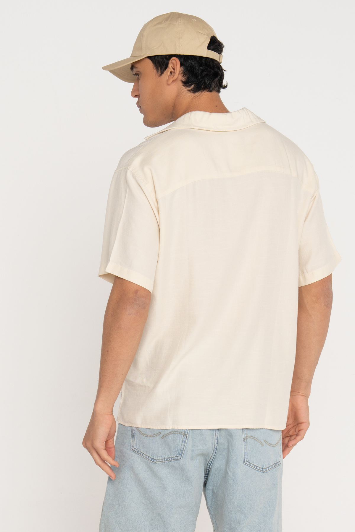 پیراهن مردانه راسته آستین کوتاه | جک اند جونز Jack & Jones 12271115 - تصویر 3