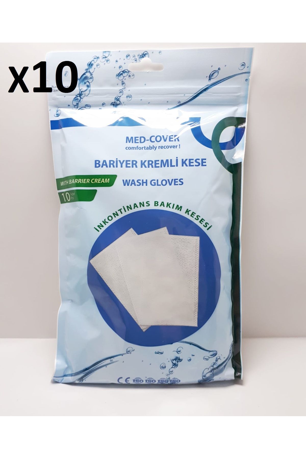 MED-COVER BARİYER KREMLİ KESE 10 ADET