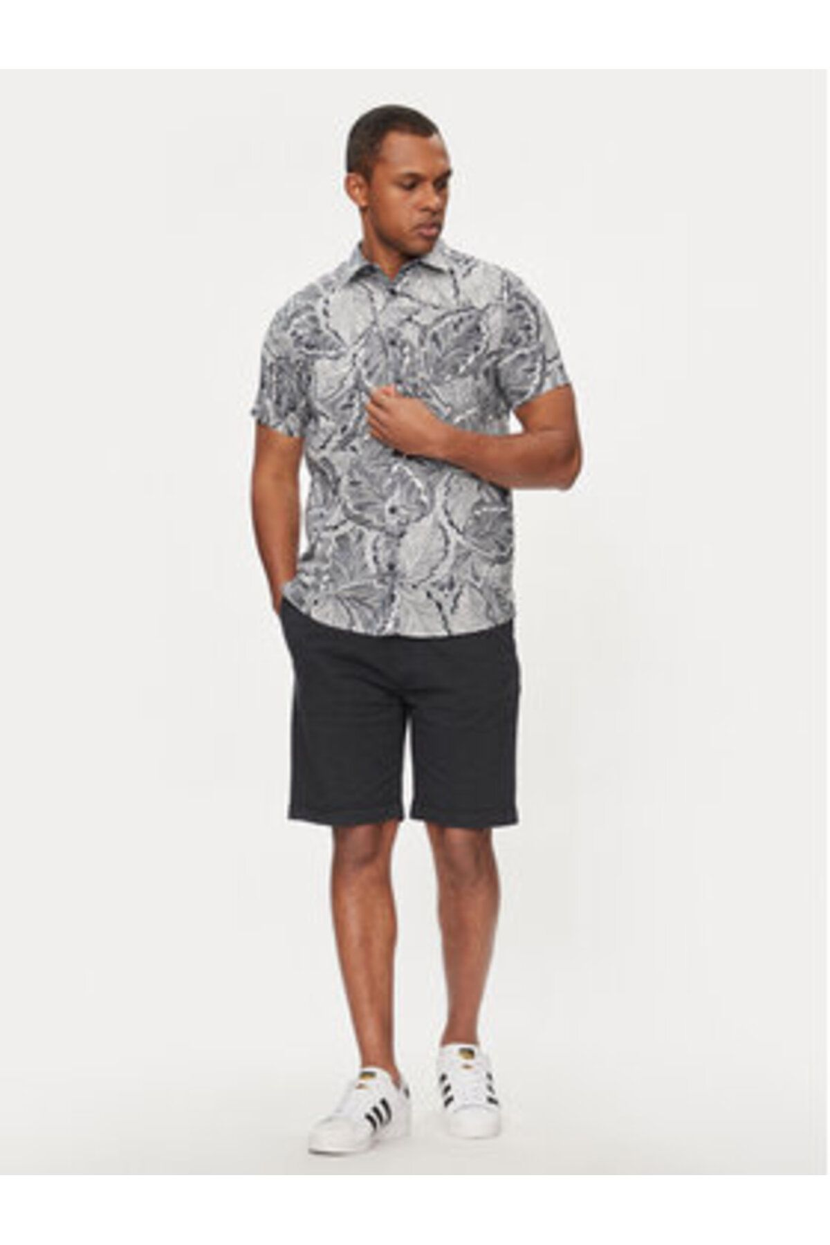 Indicode-Men's INKelowna fabric shorts 70-165 Black 2