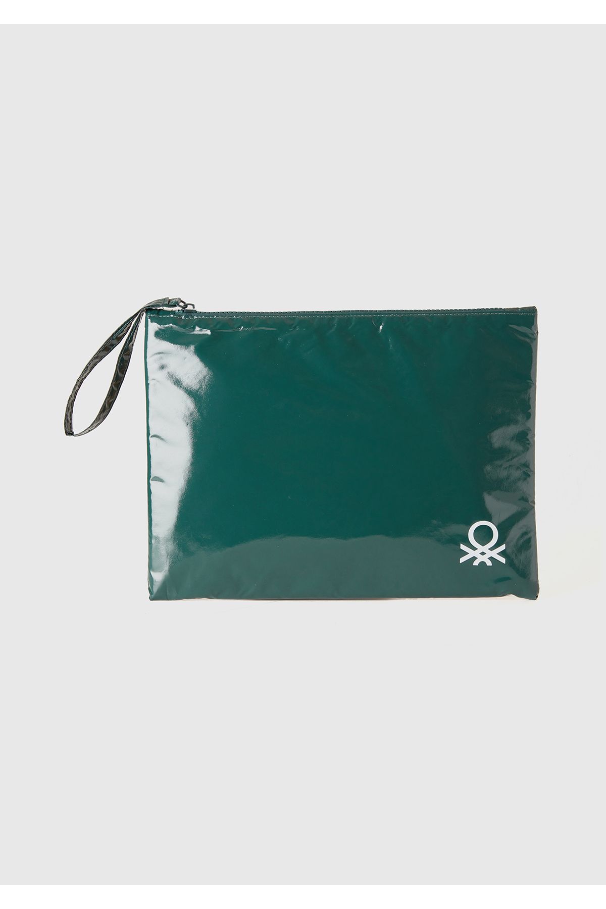 United Colors of Benetton Unisex Koyu Yeşil L Cüzdan