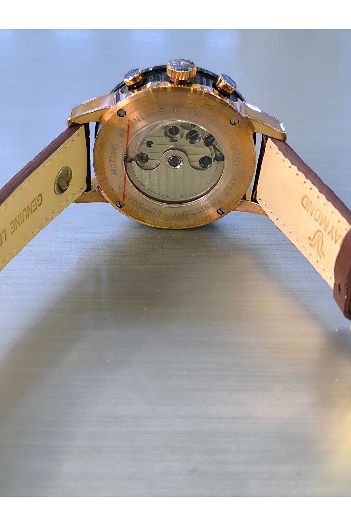 Raymond-Automatic Mechanism Men's Wristwatch 4