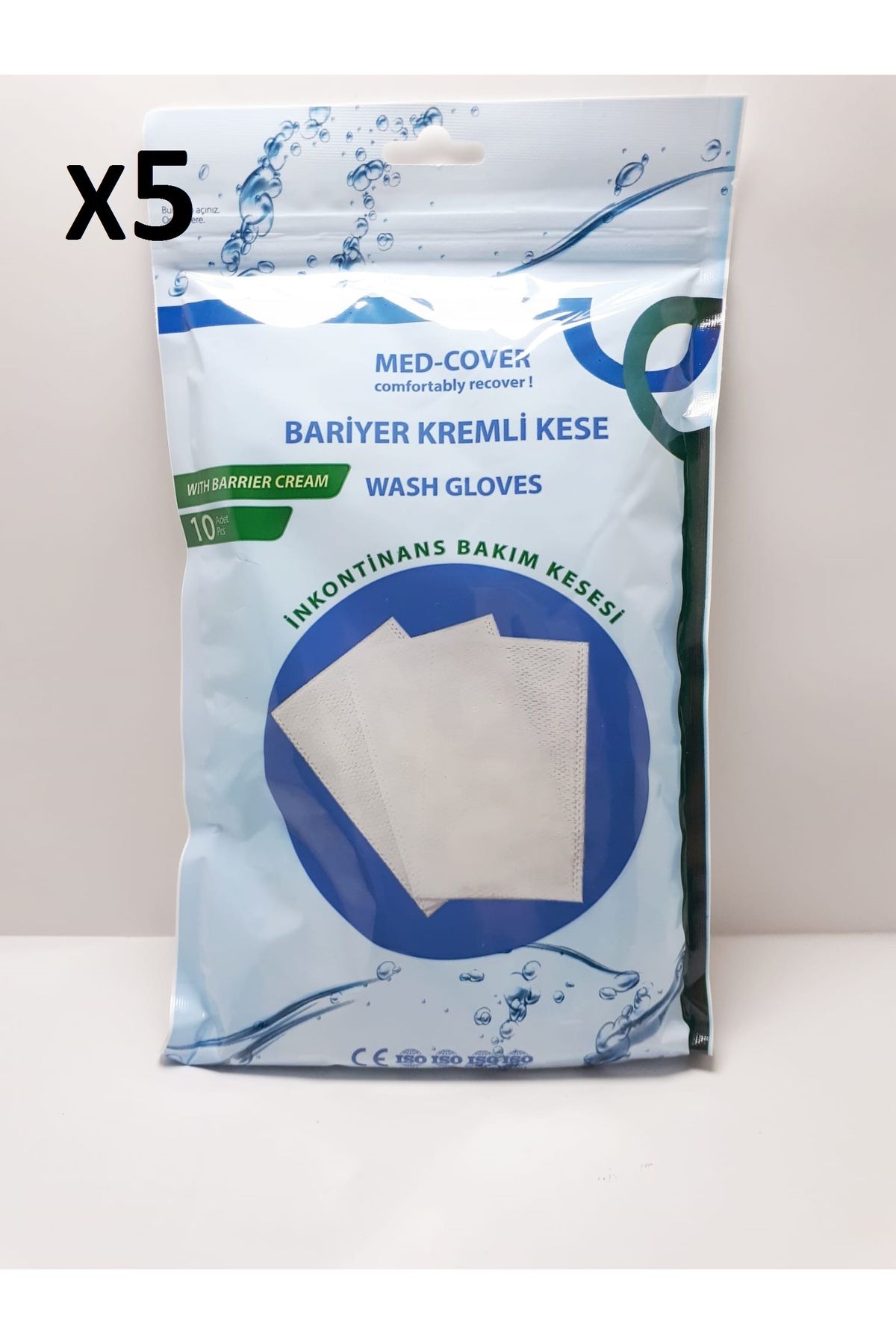 MED-COVER BARİYER KREMLİ KESE 5 ADET