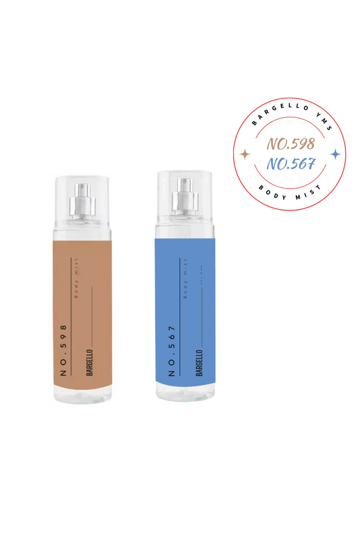Bargello No.598 Ve No.567 Erkek 210 Ml Body Mist