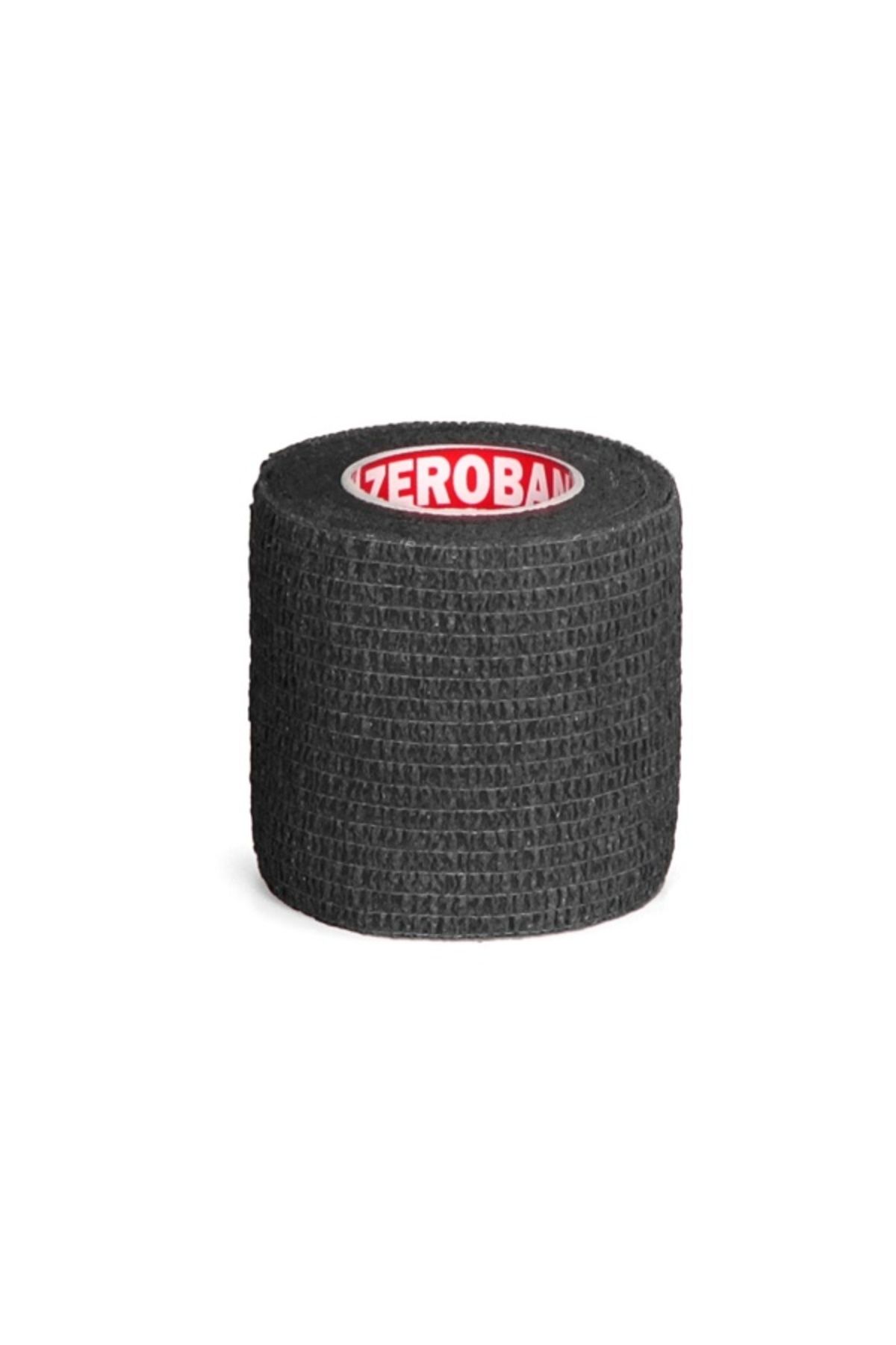 Zero Sports Medicine Kendinden Yapışkanlı Dövme Makinesi Badanjı Caban Bandaj 5cm X 4.5 M Siyah