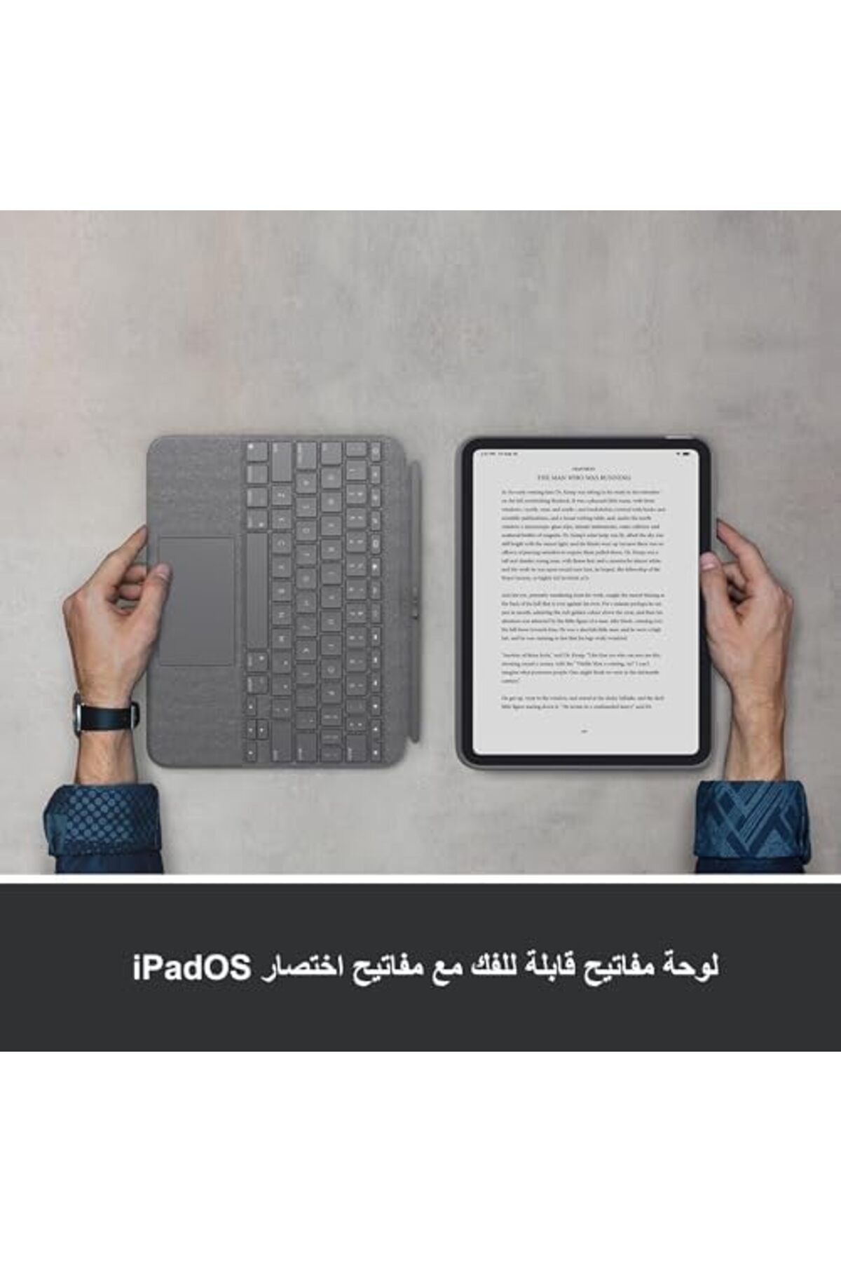 logitech-Combo Touch Keyboard Case for iPad 10th Generation with Detachable Precision Trackpad 5