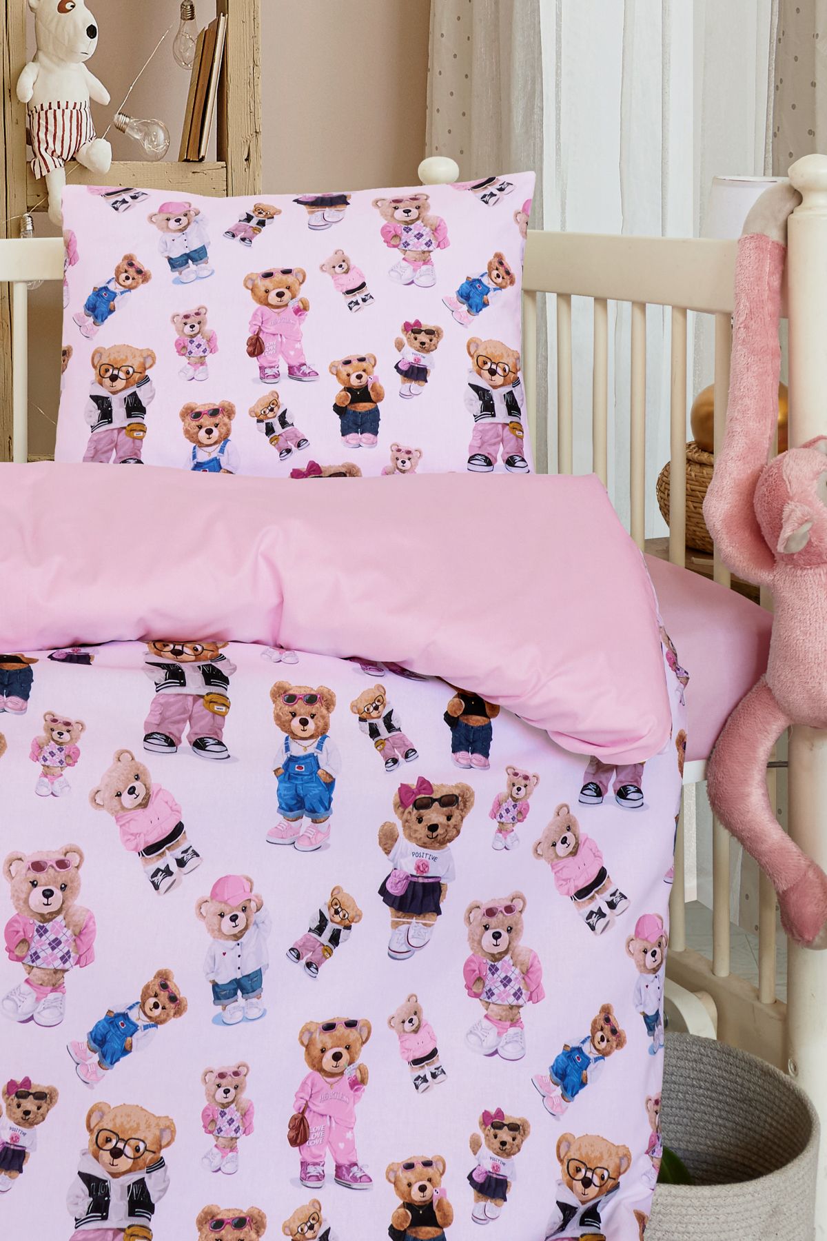 Marielouhome TEDDYGİRL l Bebek Nevresim Takımı