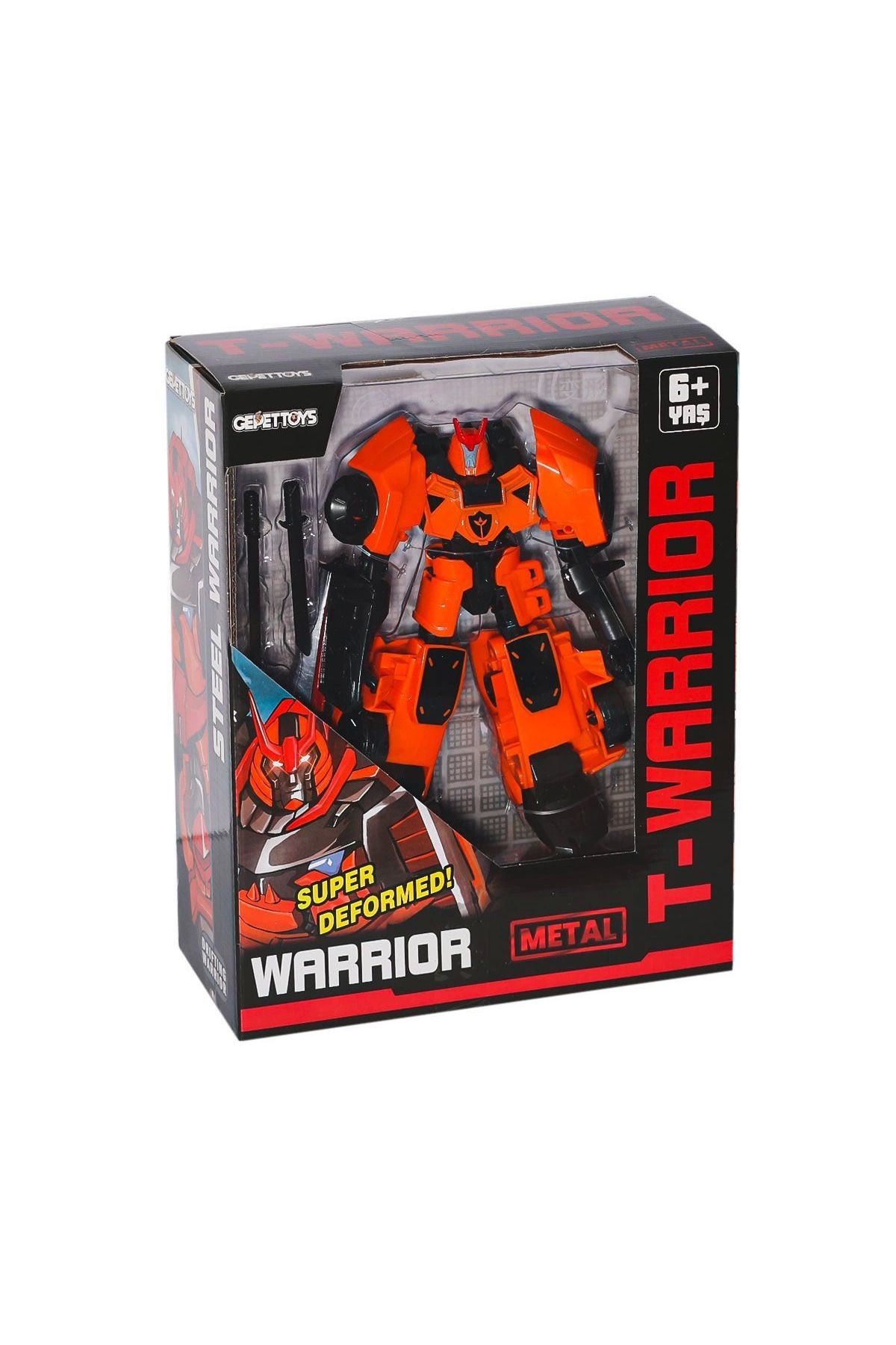 MELFSHOP LJ1654 Metal Dönüşebilen Robot -Gepettoys