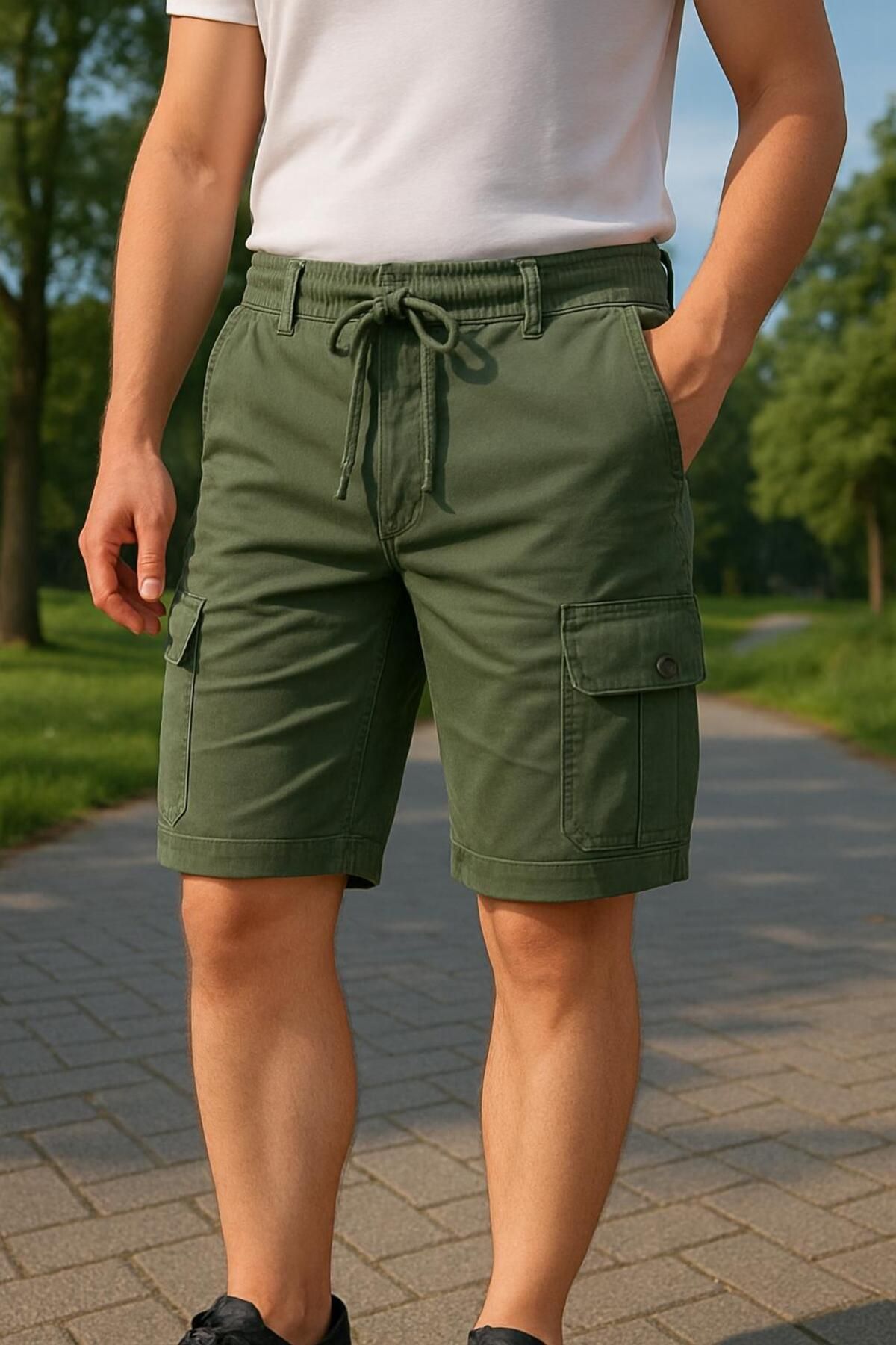 Kevser BAY GİYİM KETEN ŞORT