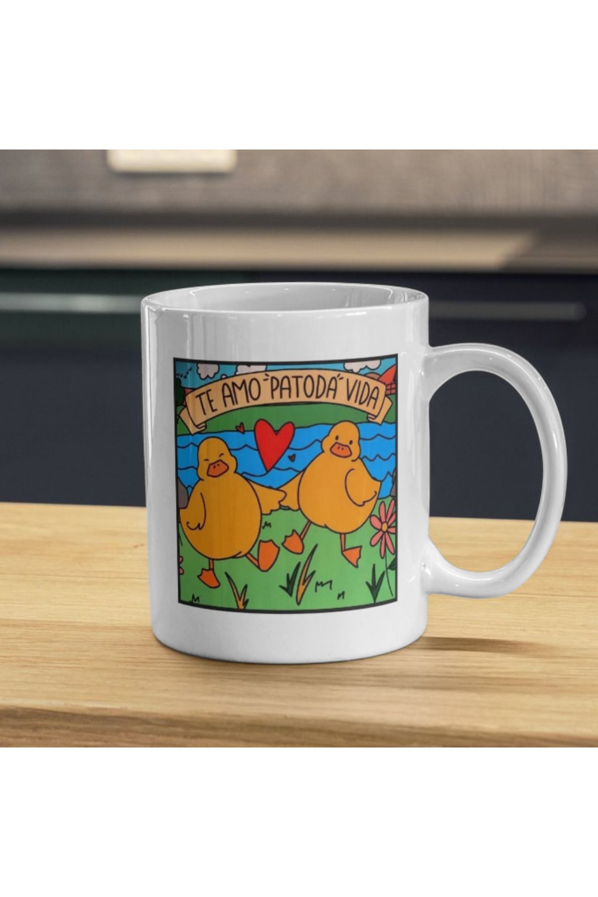 Home The amo patoda vıda-Seni seviyorum hayatım Ördek kupa