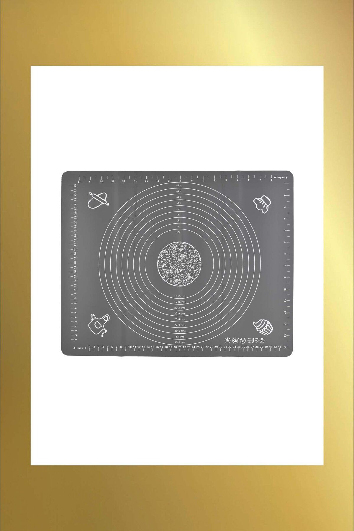 birizmoda Hamur Açma Matı-Gri