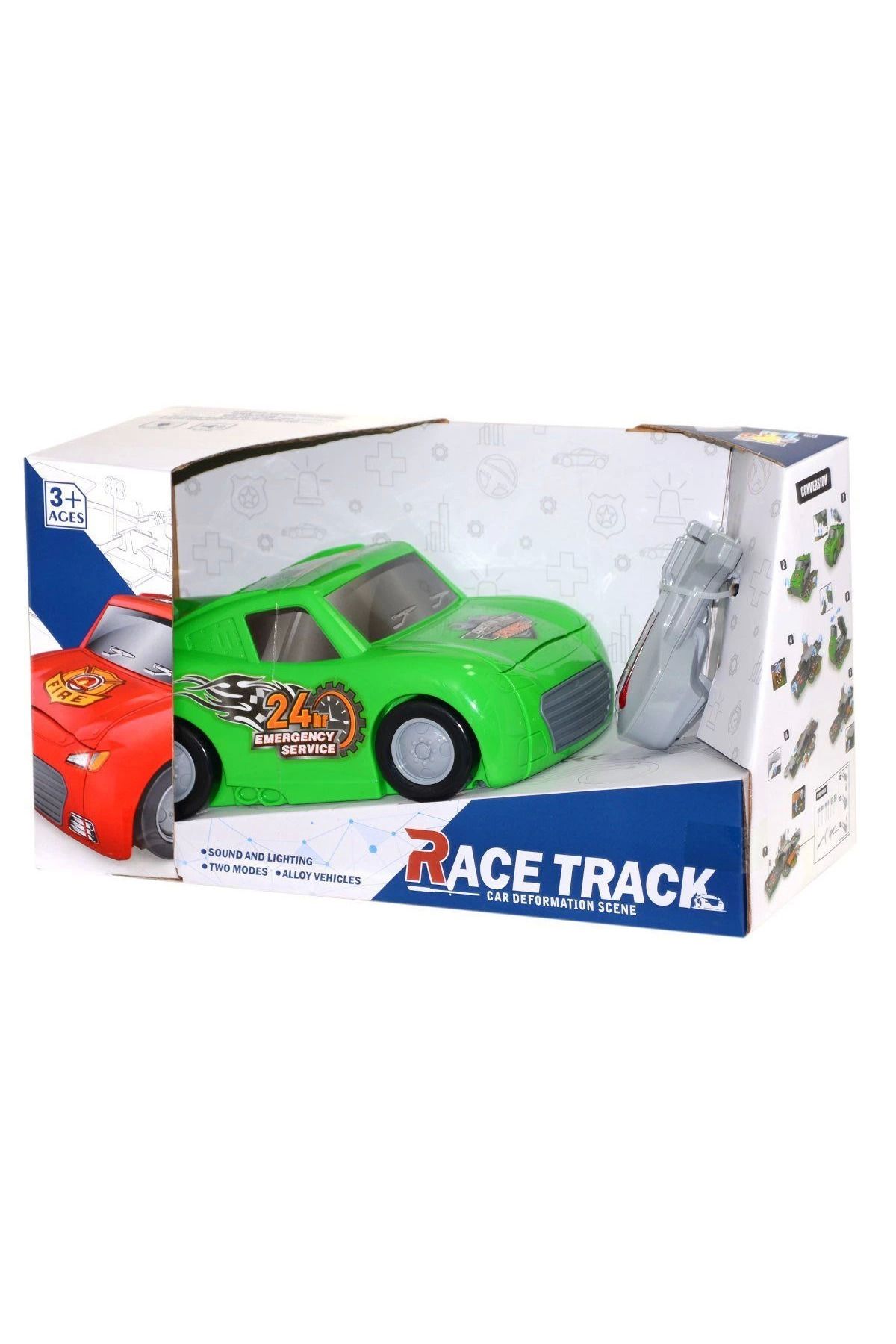 MELFSHOP 3260 Kumandalı Araçlı Yarış Pisti -Sunman