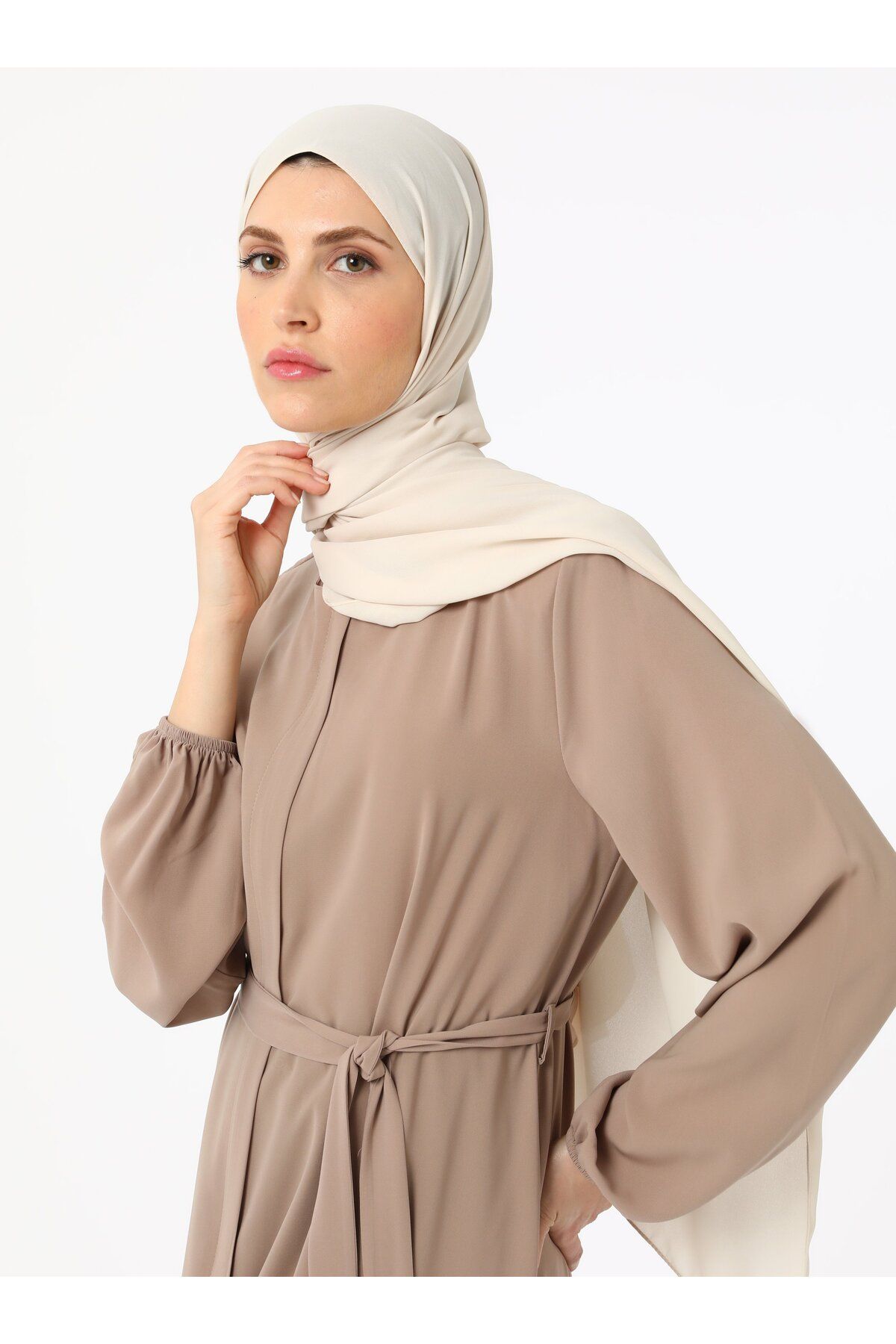 Refka-جلد بتفاصيل مخفية - بيج - رفقة 3