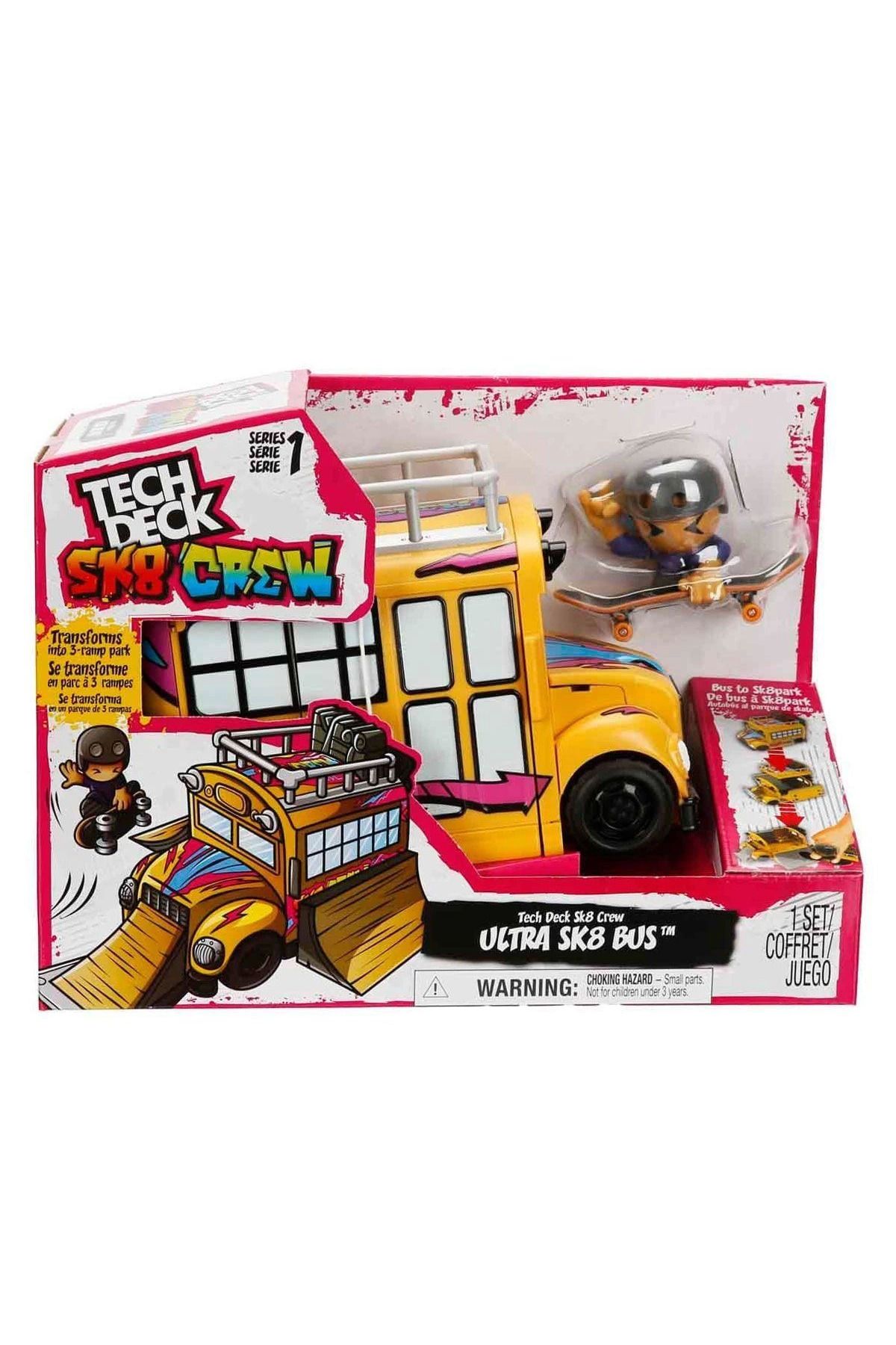 MELFSHOP 6071034 Tech Deck SK8 Crew Oyun Seti