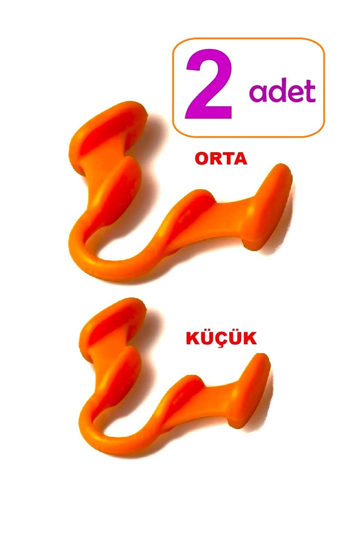 KİEGS 2 Adet Rahat Nefes Alma Uyku Aparatı Horlama Önleme/burun Içi Silikon S-l Beden Burun Dilatörü