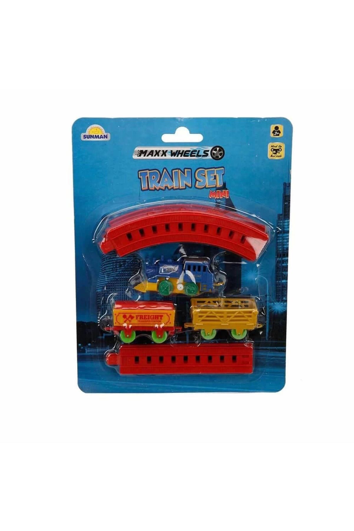 hayalimsah Kurmalı Raylı Mini Tren Seti 11 Parça
