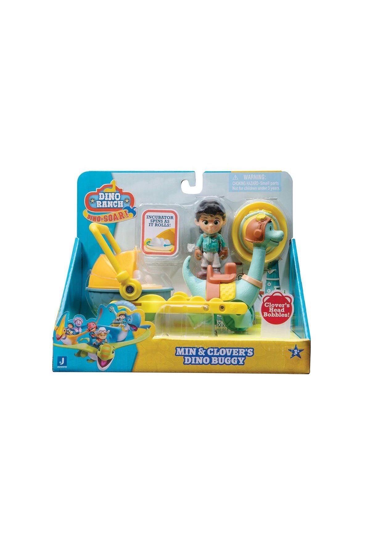 ÖYKÜ VE YİĞİT DNA03401 Dino Ranch Delüks Araç - DNR0009 +3 yaş