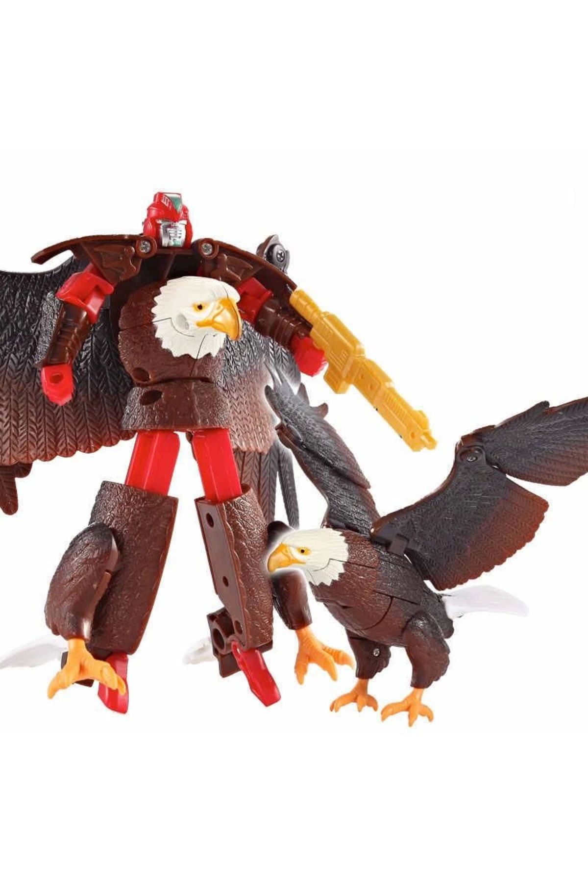 ÖYKÜ VE YİĞİT Robota Dönülen Kartal Oyuncak Figür