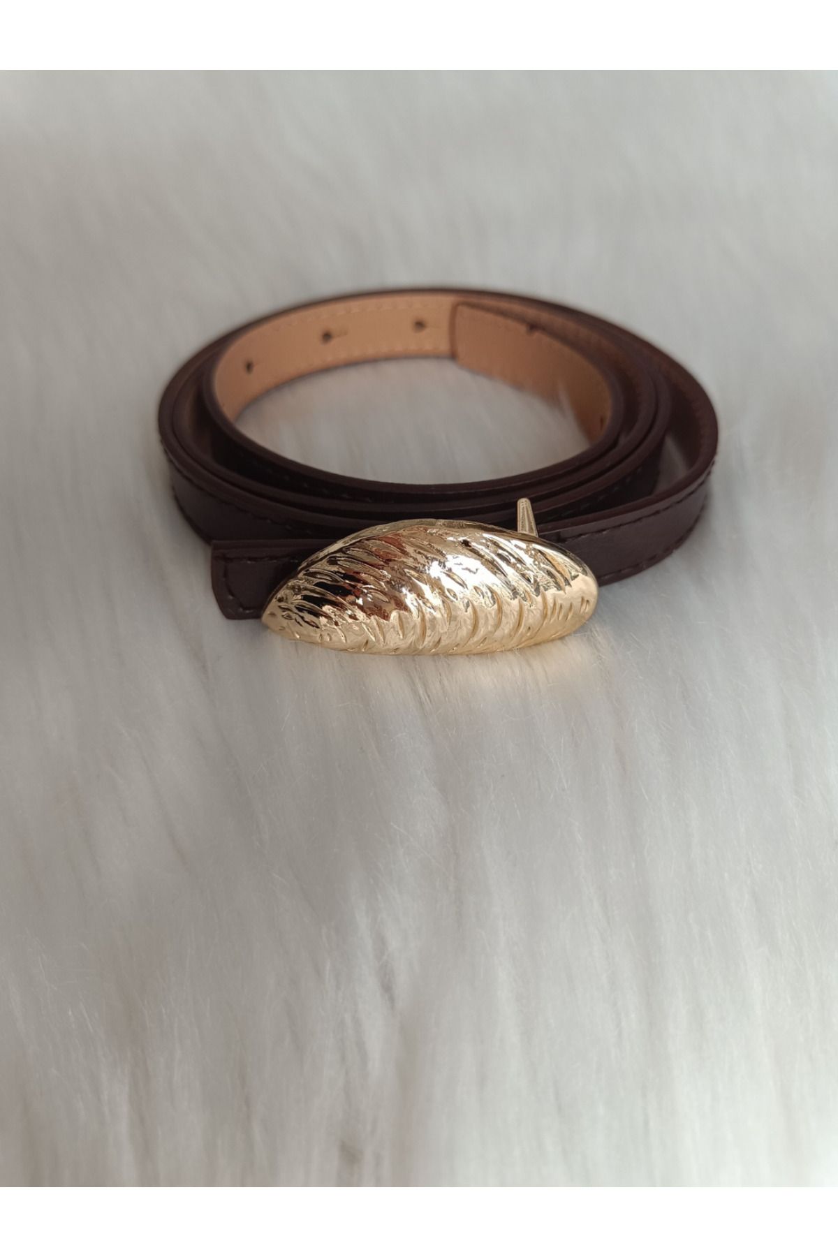 MODA Kadın Gold Detay Kemer