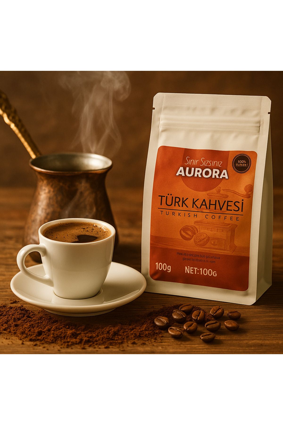 Aurora Türk Kahvesi ''Kodlanmış Kahve ile Aura Temizliği: Enerjinizi Yenileyin!''