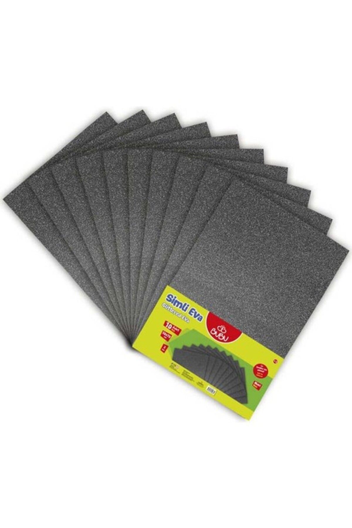 Bubu Bu-Bu Simli Eva 50X70 Cm Gri Ev0030 (10 Lu Paket)