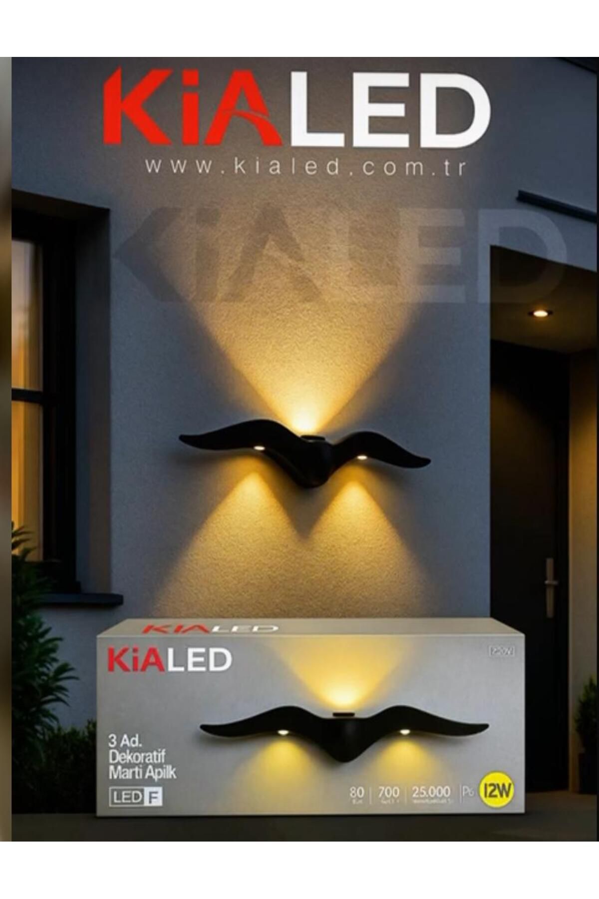 kialed DEKORATİF MARTI APLİK