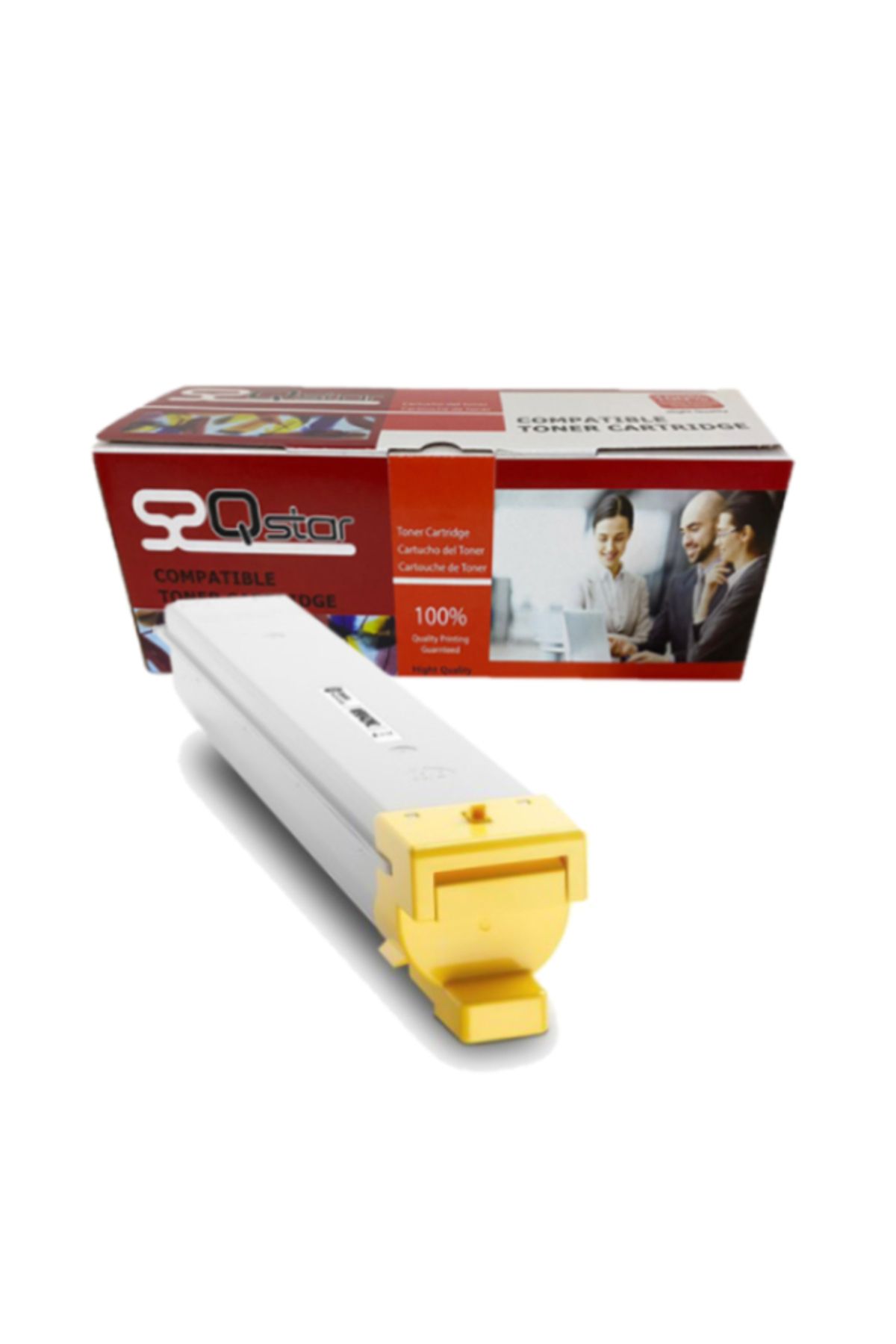 Qstar HP W9042MC SARI MUADİL TONER ÇİPLİ E72530 E77822 E77825 E77830 E78232 E78325 E78330