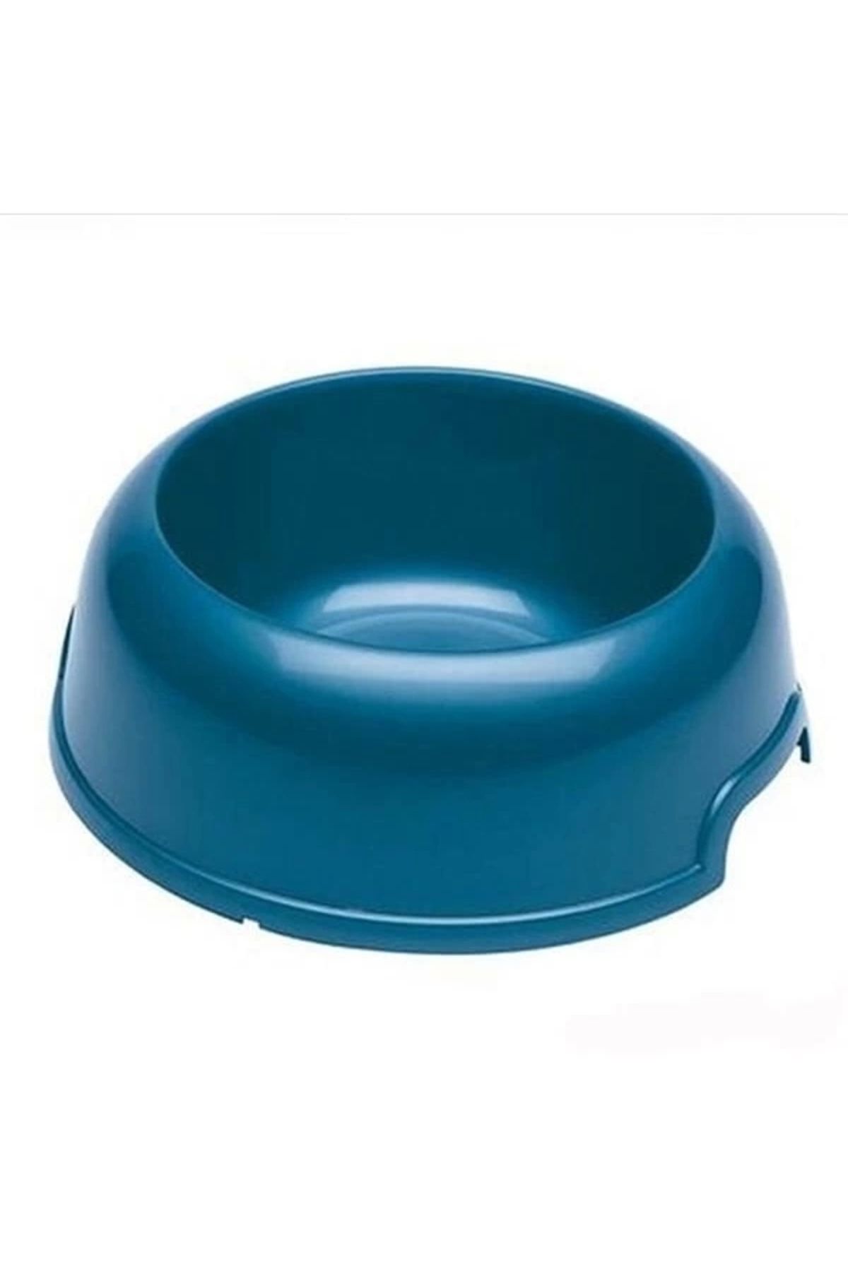 No8 Home Ferplast Party 12 Plastik Köpek Mama ve Su Kabı Mavi 3 Lt 24.2x11 Cm