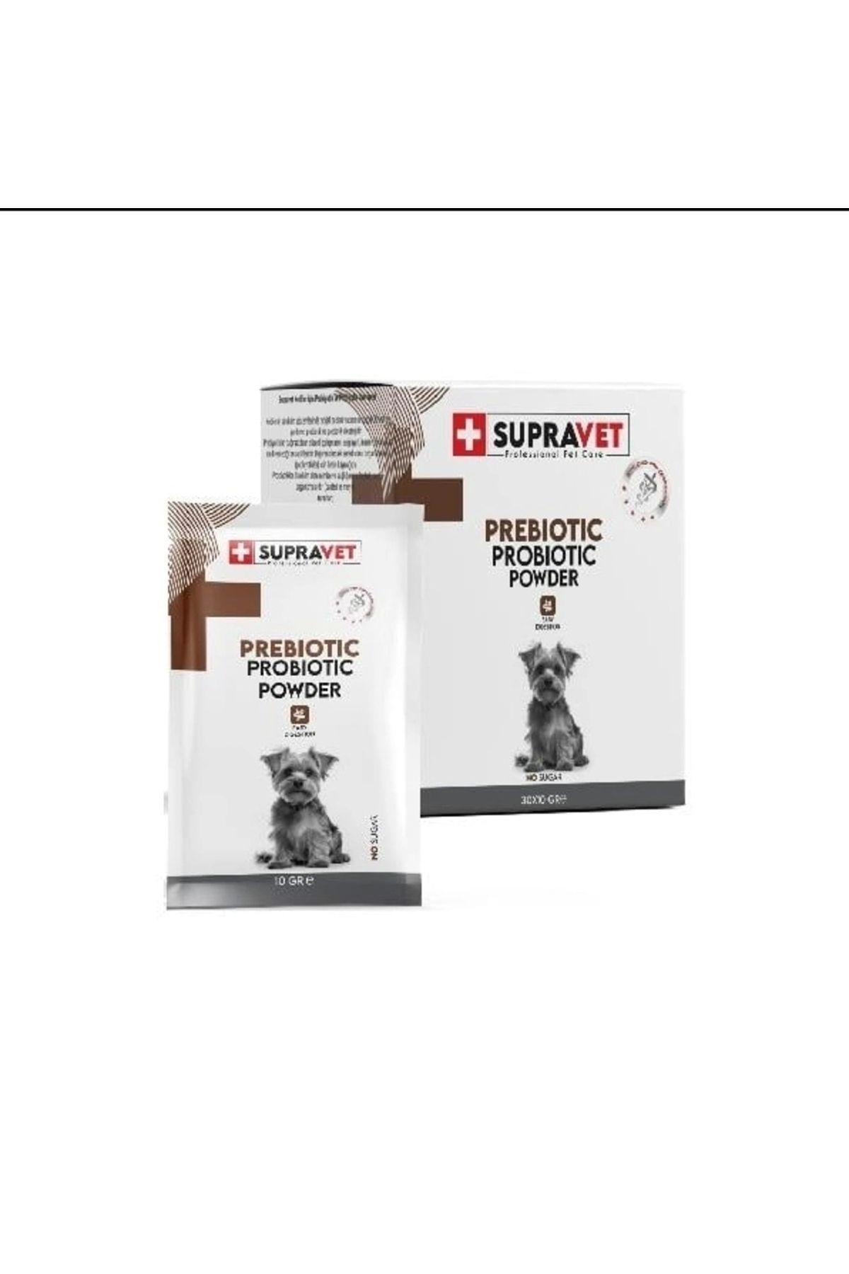 No8 Home Supravet Köpekler için Toz Probiyotik ve Prebiyotik Takviyesi 10 Gr