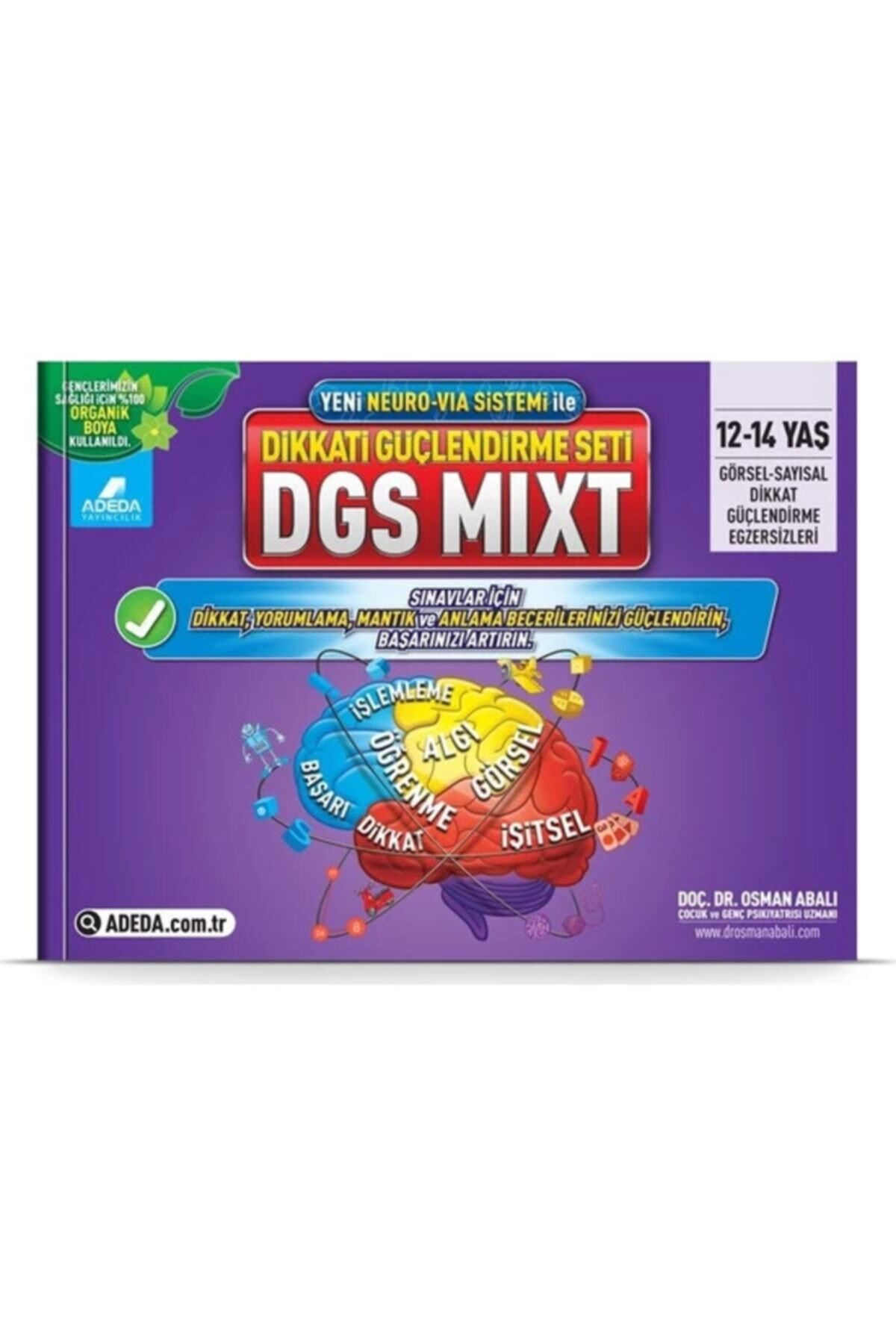 Evrensel İletişim Yayınları DGS MIXT Dikkati Güçlendirme Seti 12-14 Yaş / Osman Abalı / 9786058064096