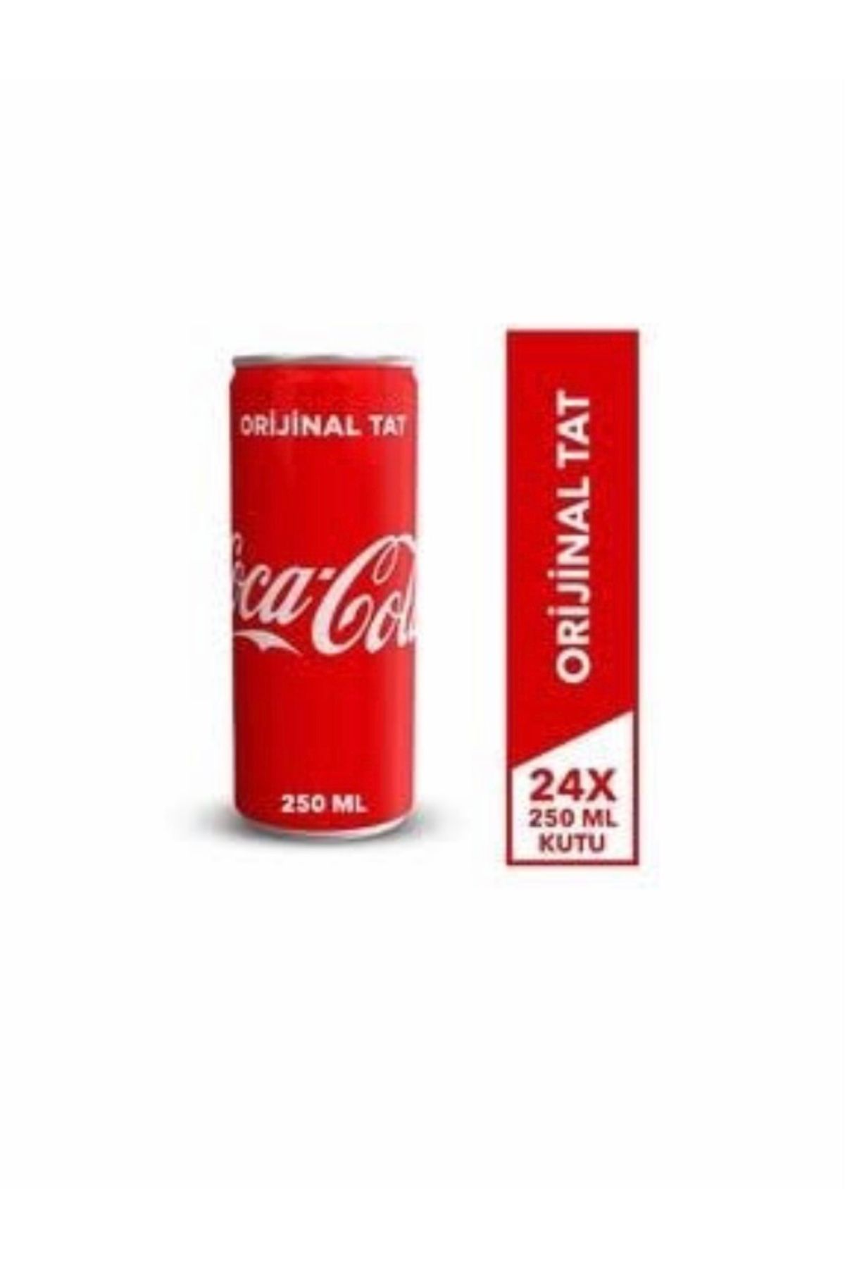 Coca-Cola Coca cola kutu 250ml•24lü
