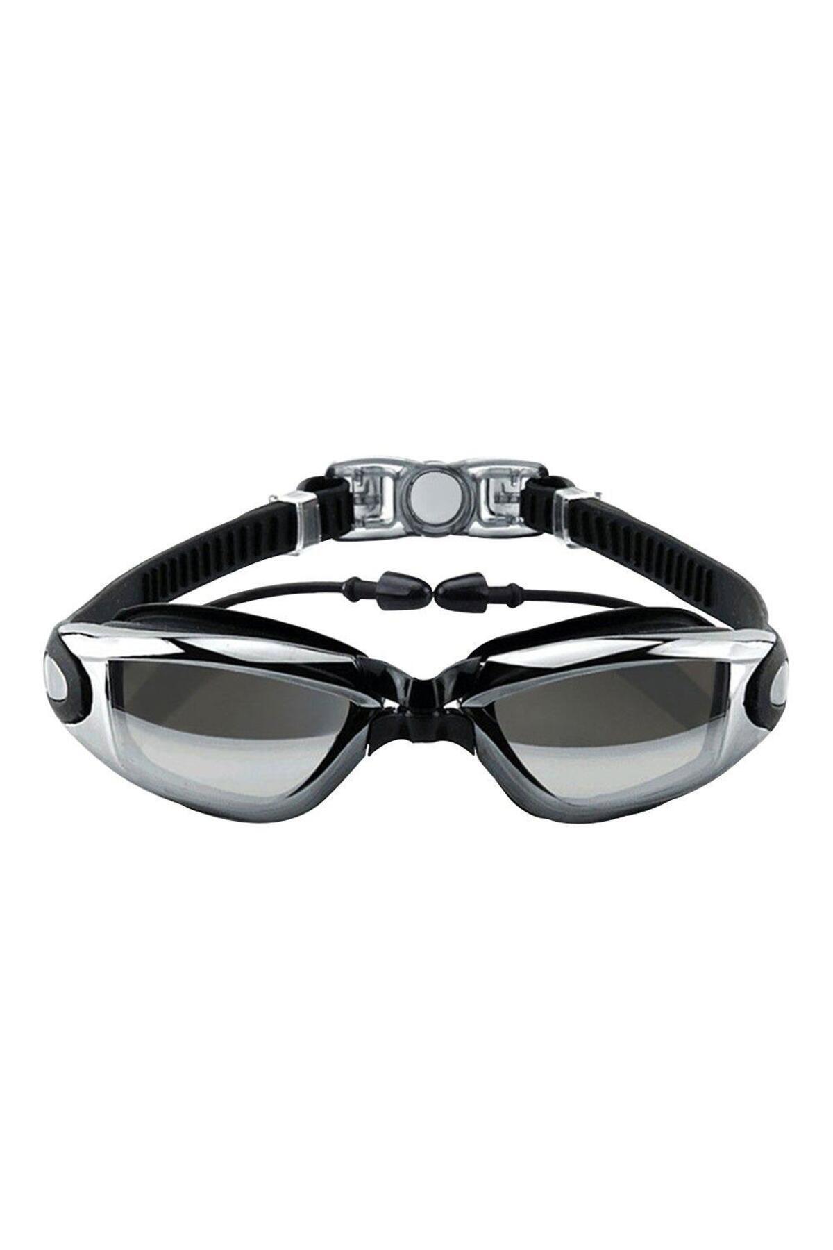 Yuelang Youyou Unisex Anti-sis Yüzücü Gözlüğü Siyah -Deniz Havuz Gözlüğü Siyah