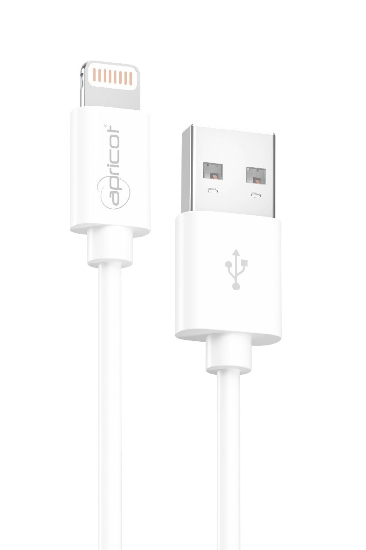 Apricot APC-S220L 1 Metre QC3.0 Lightning Beyaz Hızlı Data + Sarj Kablosu