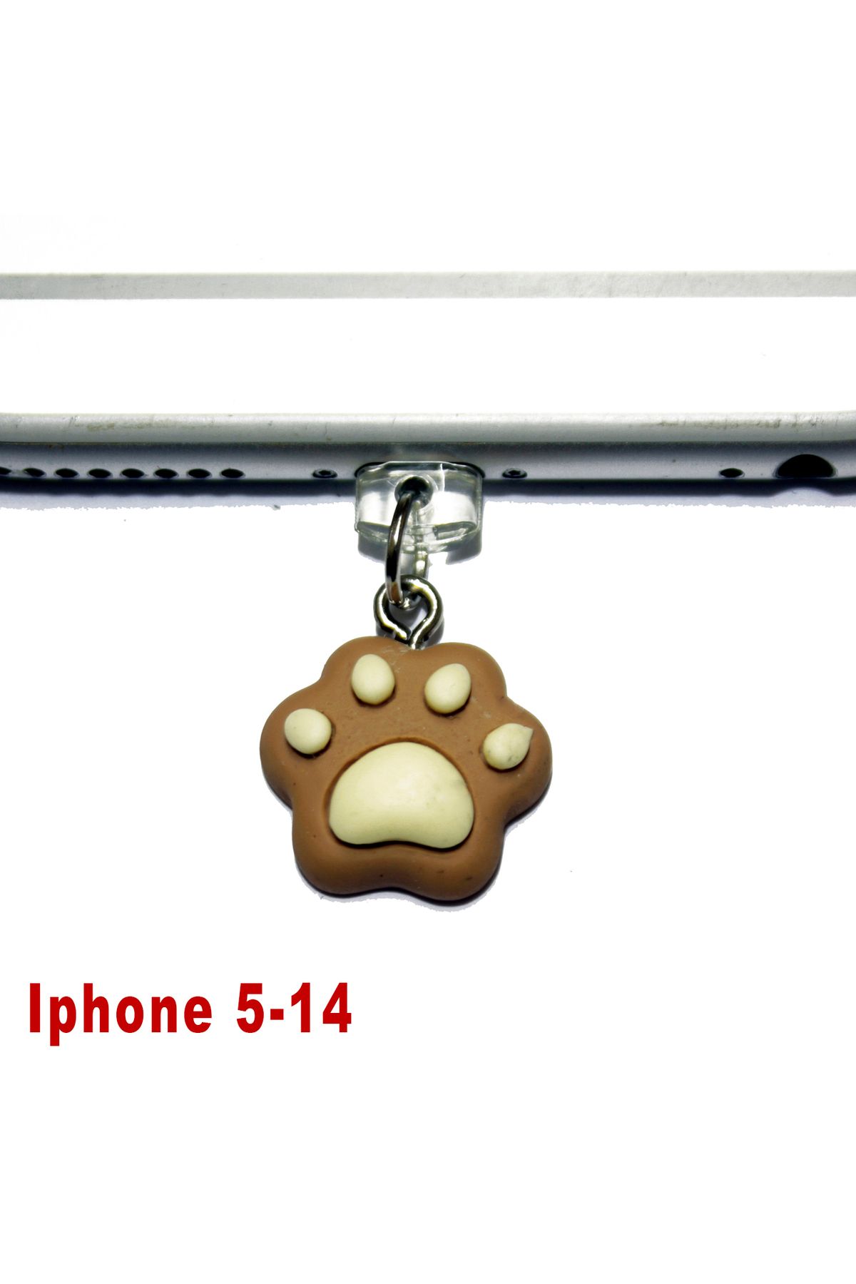 BK Design Iphone 5-14 Uyumlu 3D Akrilik Figürlü Telefon Şarj Portu Toz Tıpası Toz Tıkacı Charm IPAK3004