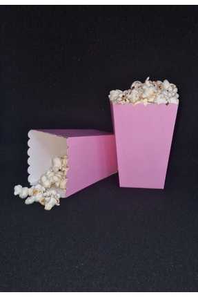 Nenya PEMBE RENKLİ 8'Lİ MISIR/POPCORN/CİPS/ŞEKERLEME KUTUSU
