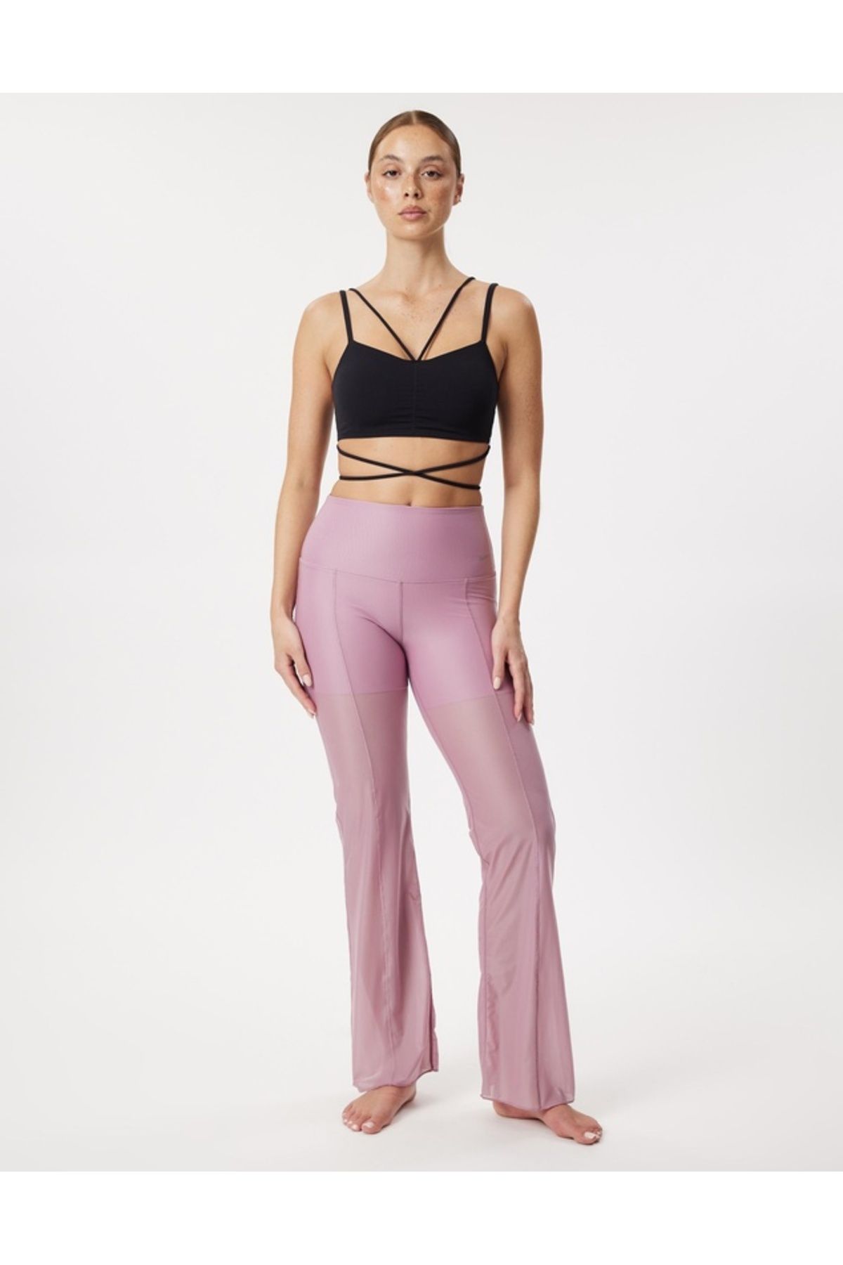 Nike Dri-Fit Zenvy High Waist Sheer Training Kadın Pantolon NDD SPORT