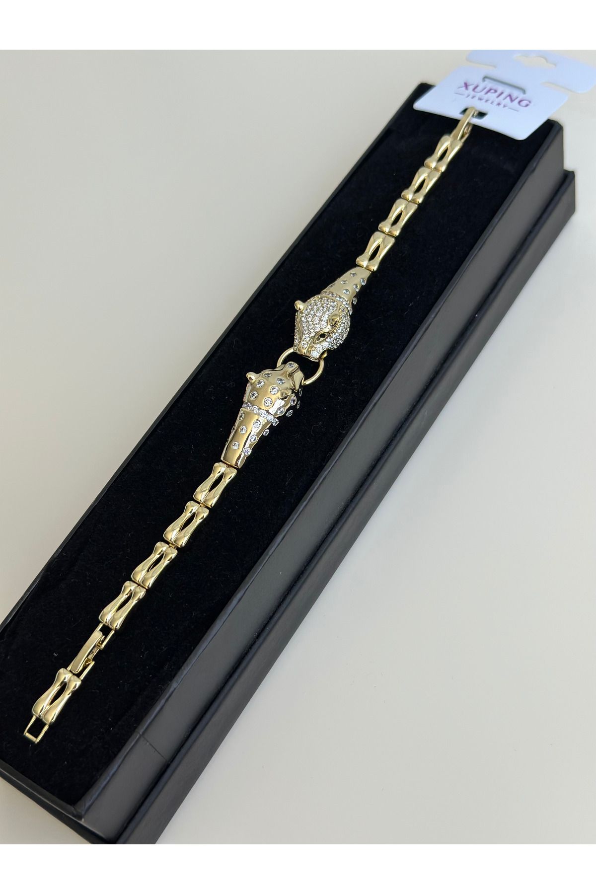 NİSSBEBE XUPİNG JEWELRY VİP Bileklik 14K KARARMAZ Xuping Çelik Bileklik (DOĞALTAŞ BİLEKLİK HEDİYE)
