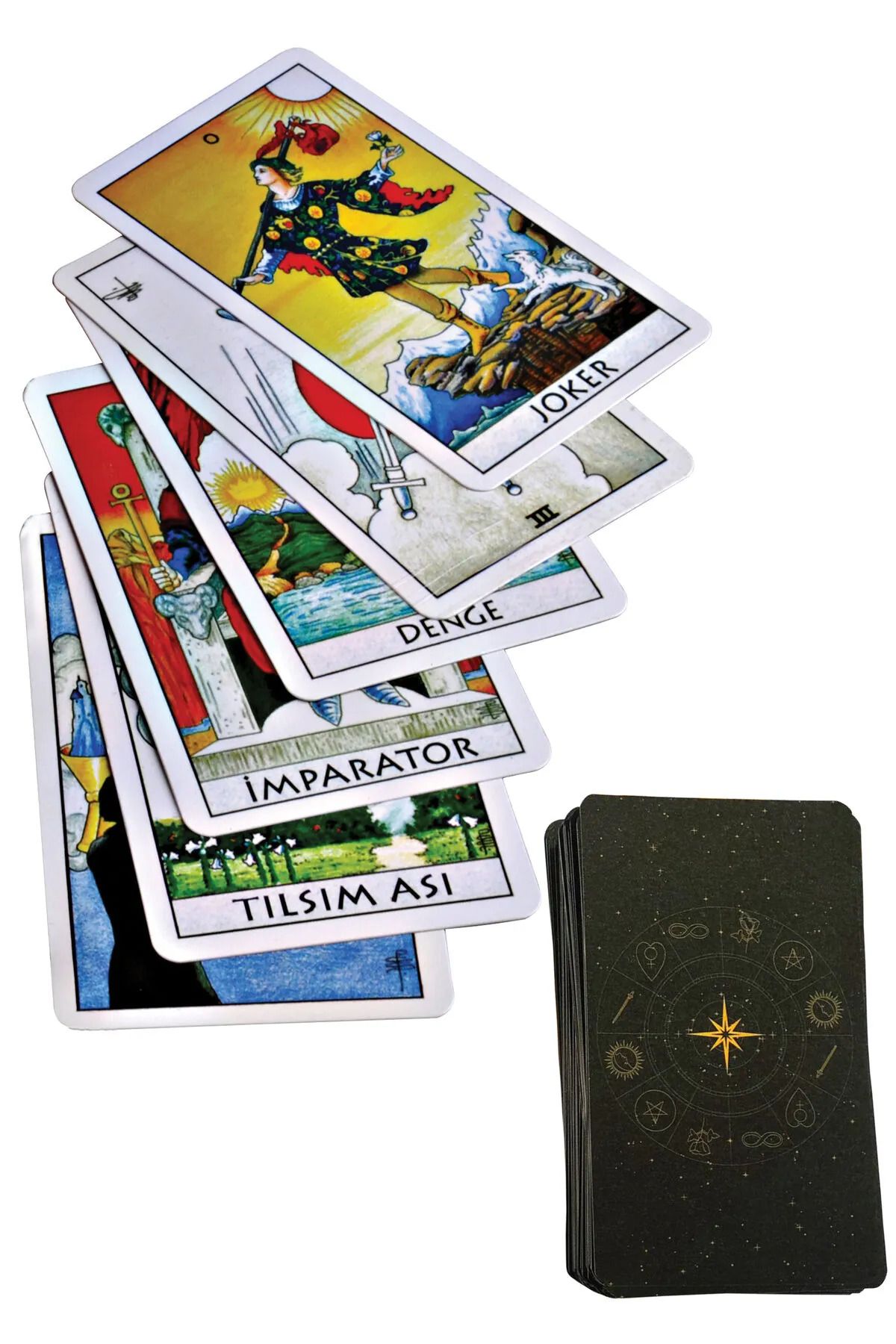 Art Tone DELTA TAROT KLASİK 78 KART VE KİTAP KARTON